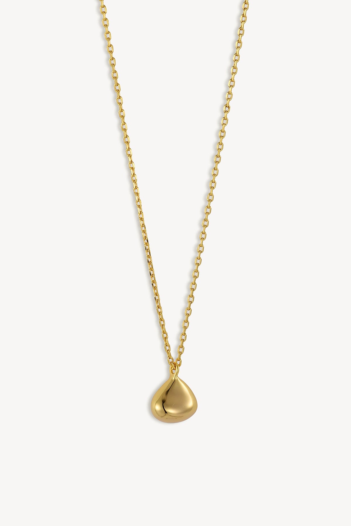 Teardrop Pendant Necklace Gold – Pendant Necklaces at Clair de Lune
