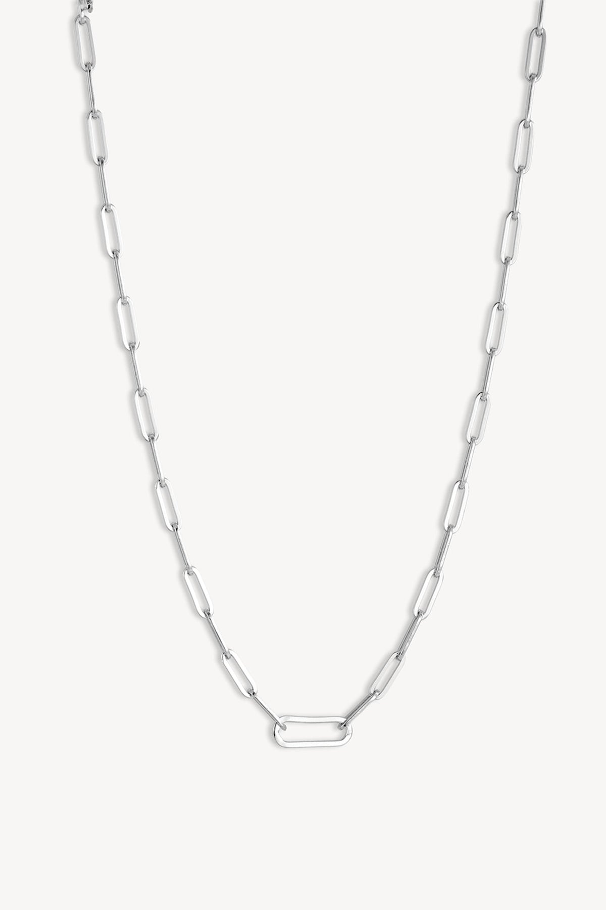 Clip Chain Necklace Silver – Men's Necklaces at Clair de Lune