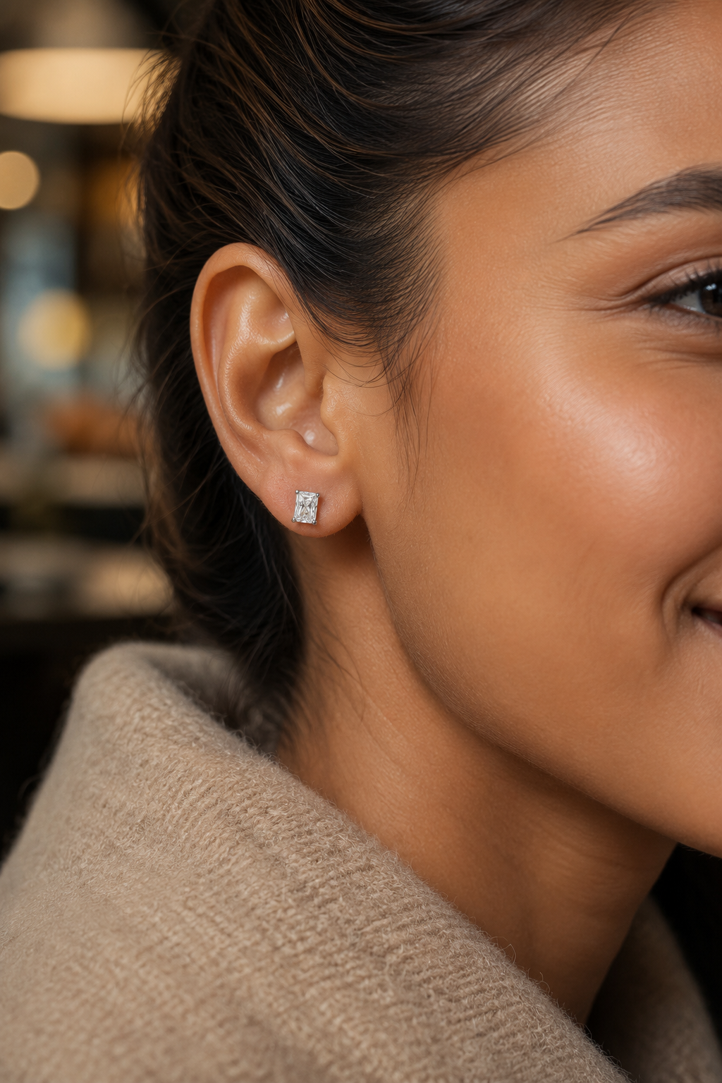 Flicker Studs Silver