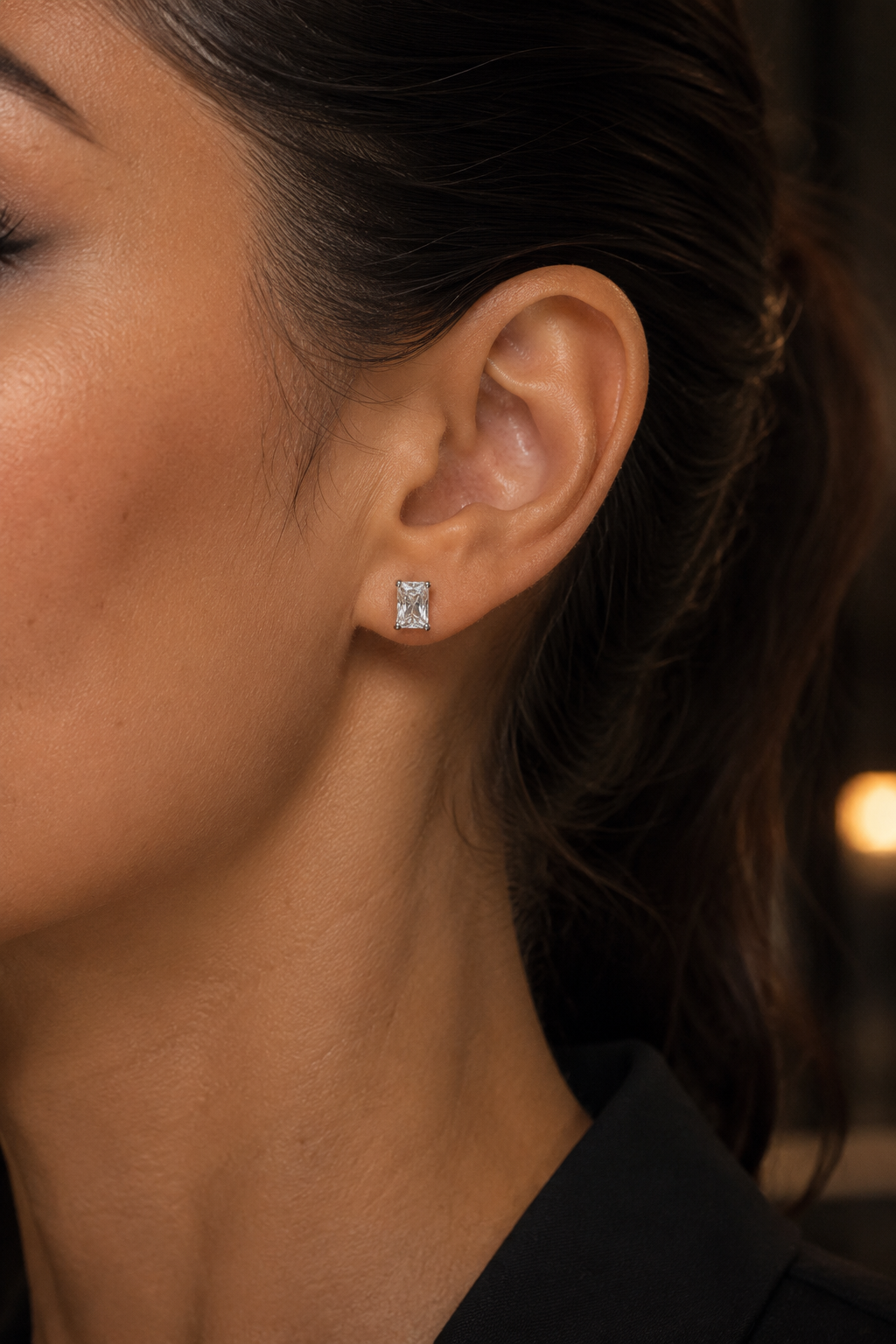 Flicker Studs Silver