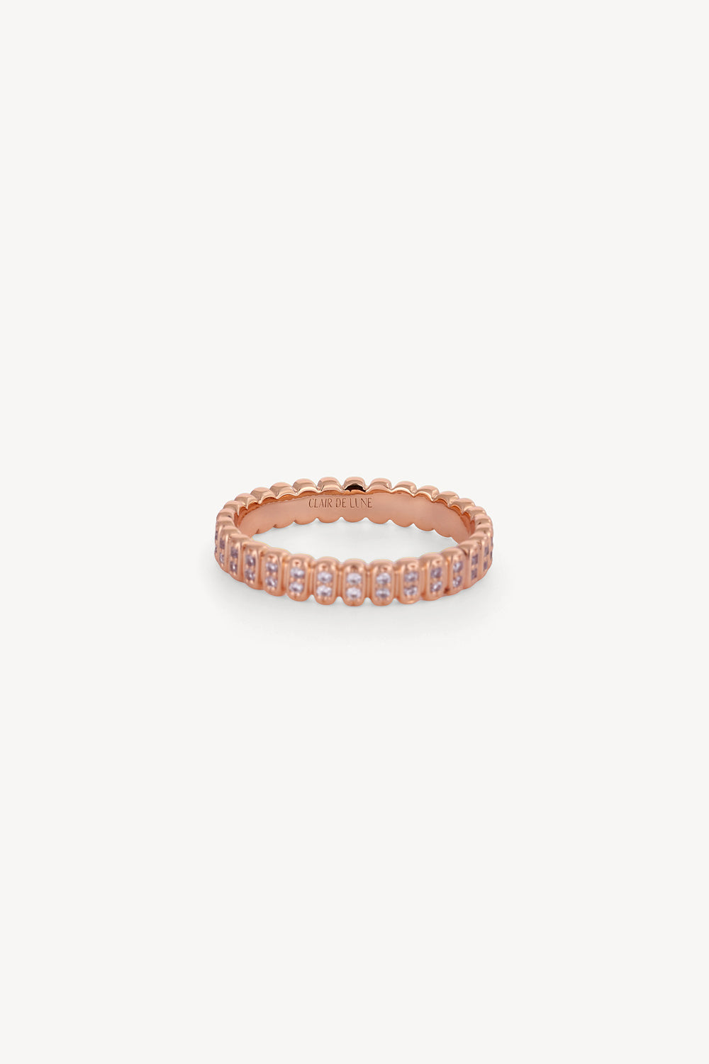 Eclat Ring Rose Gold by Clair de Lune
