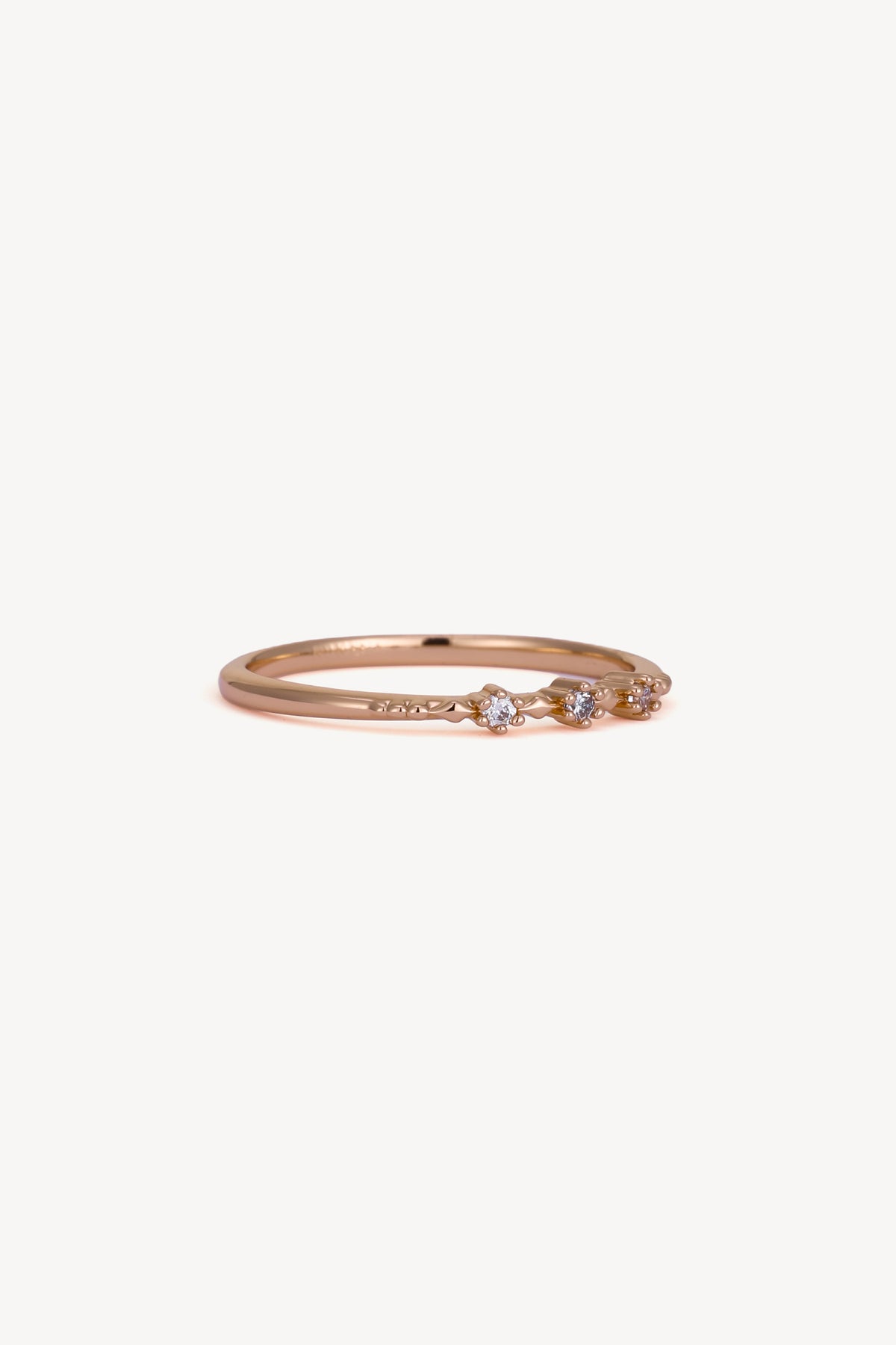 Nova Ring Rose Gold by Clair de Lune