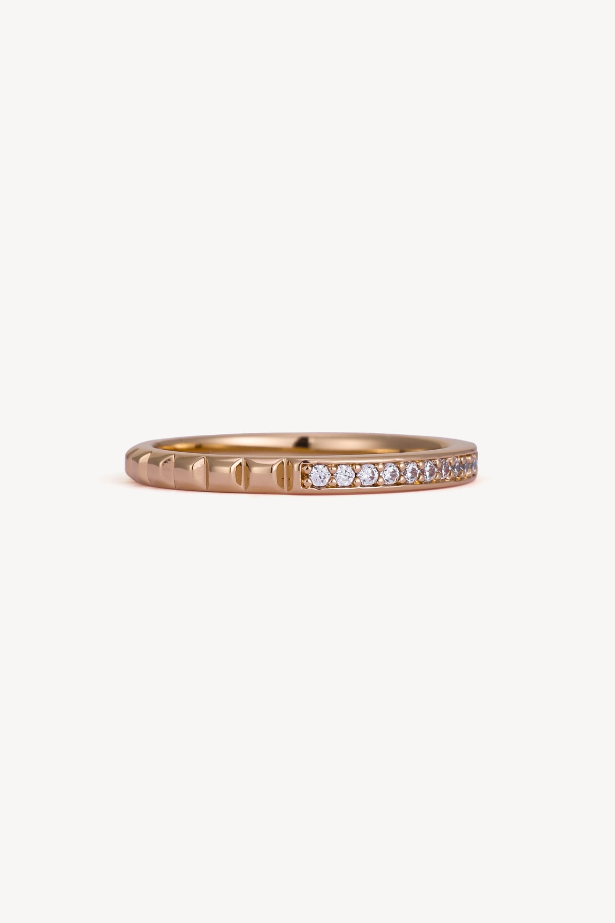 Cascade Ring Rose Gold by Clair de Lune