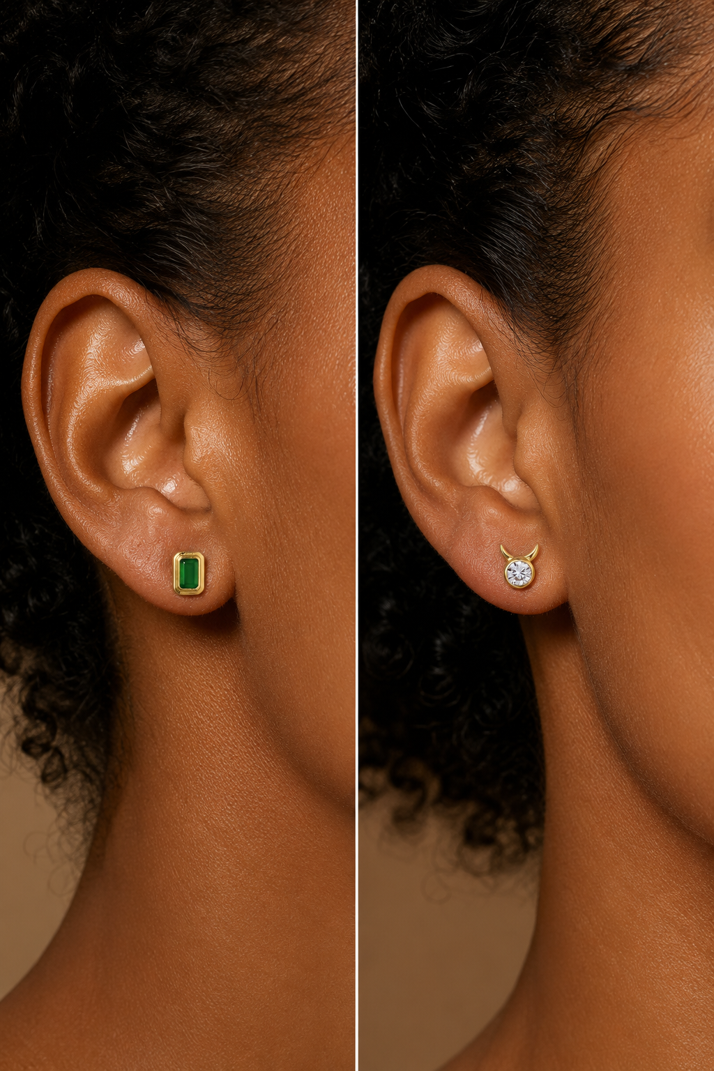 Taurus Studs Gold