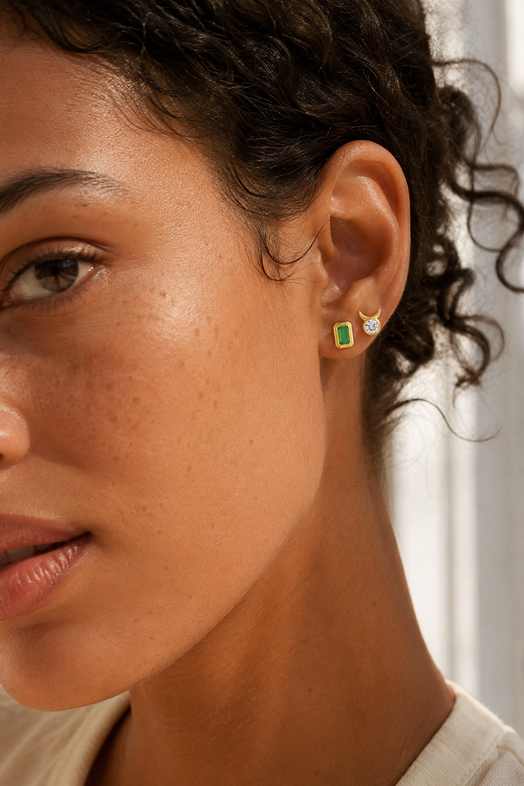 Taurus Studs Gold