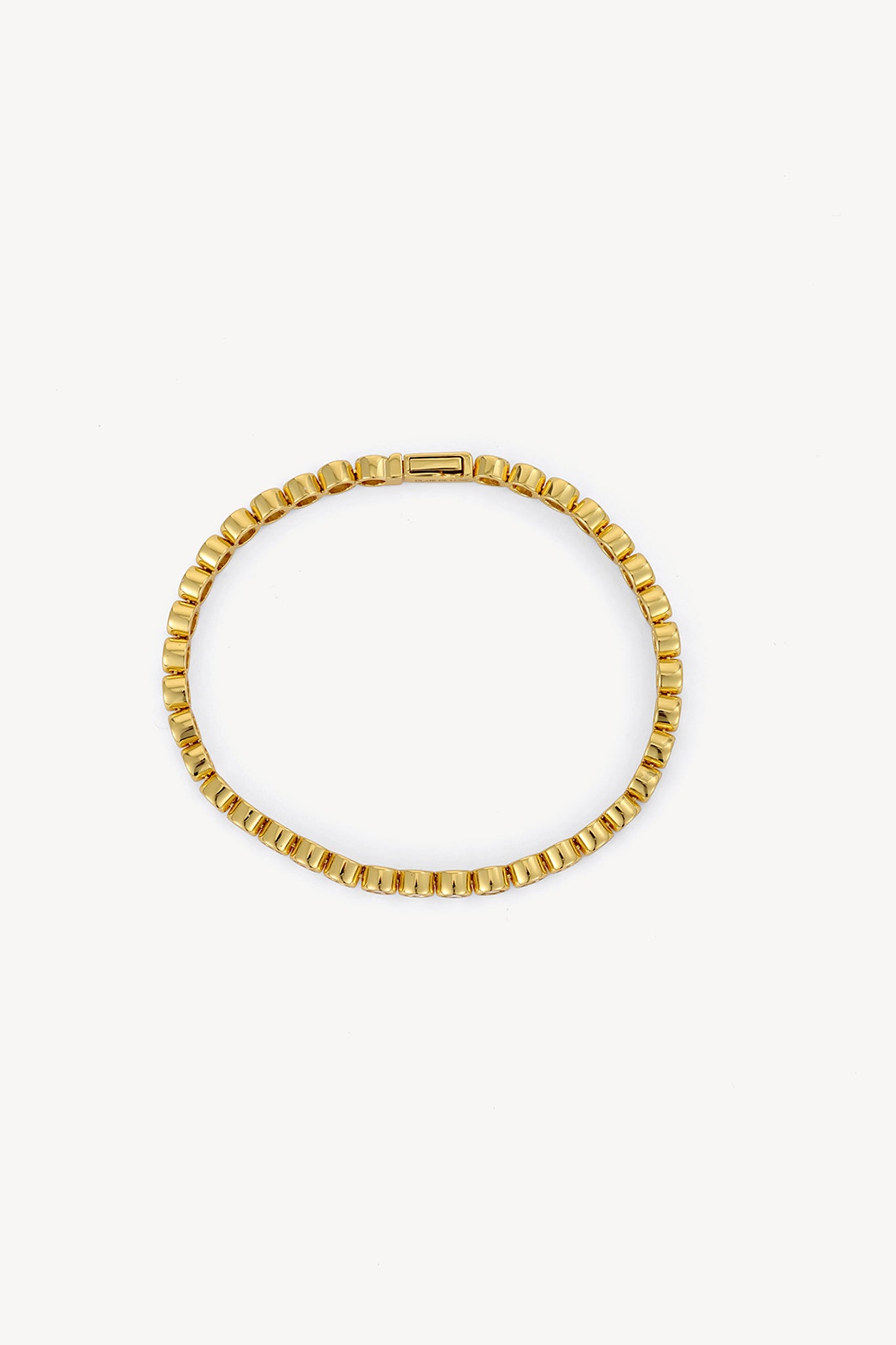 Circle Bezel Line Gold