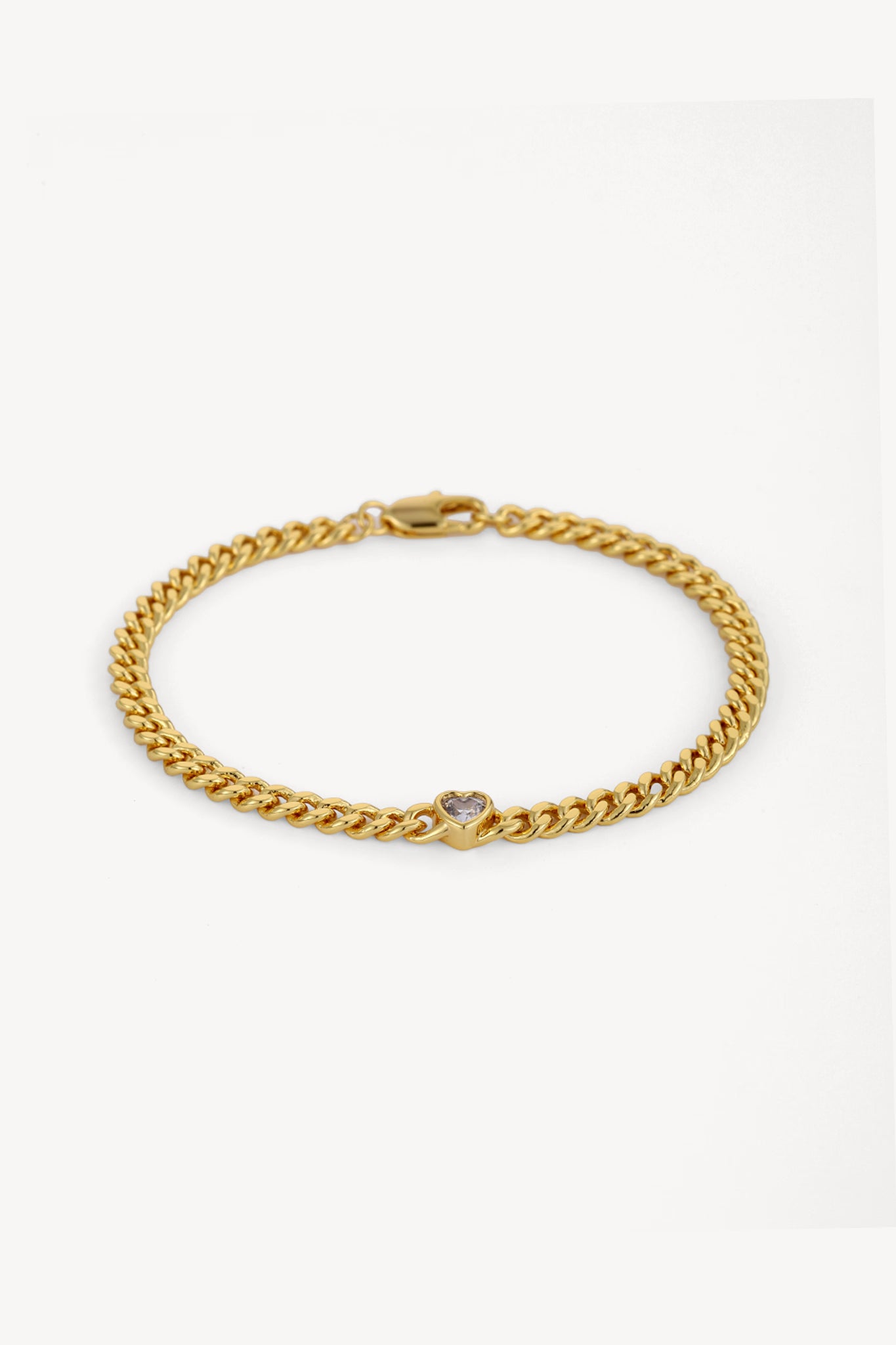 Heart Glow Bracelet Gold