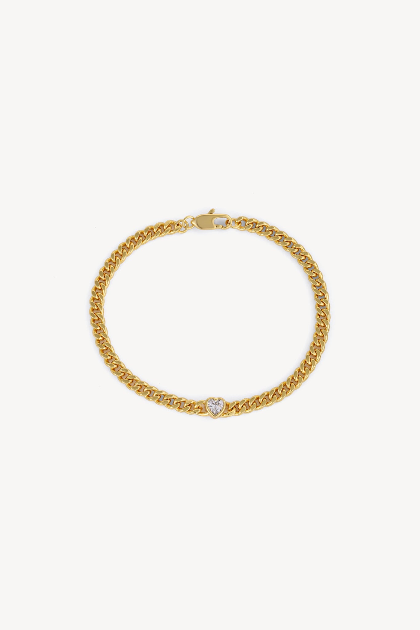 Heart Glow Bracelet Gold