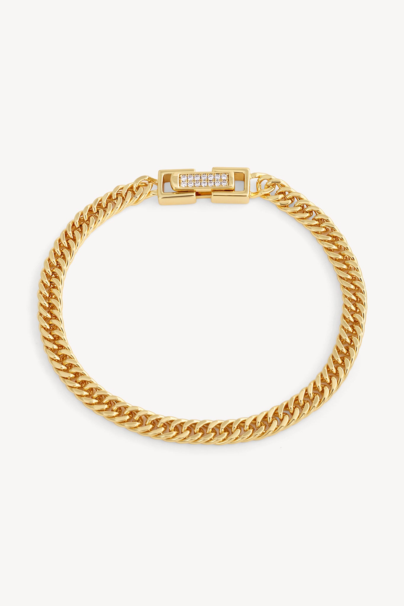 Curb Bracelet Gold