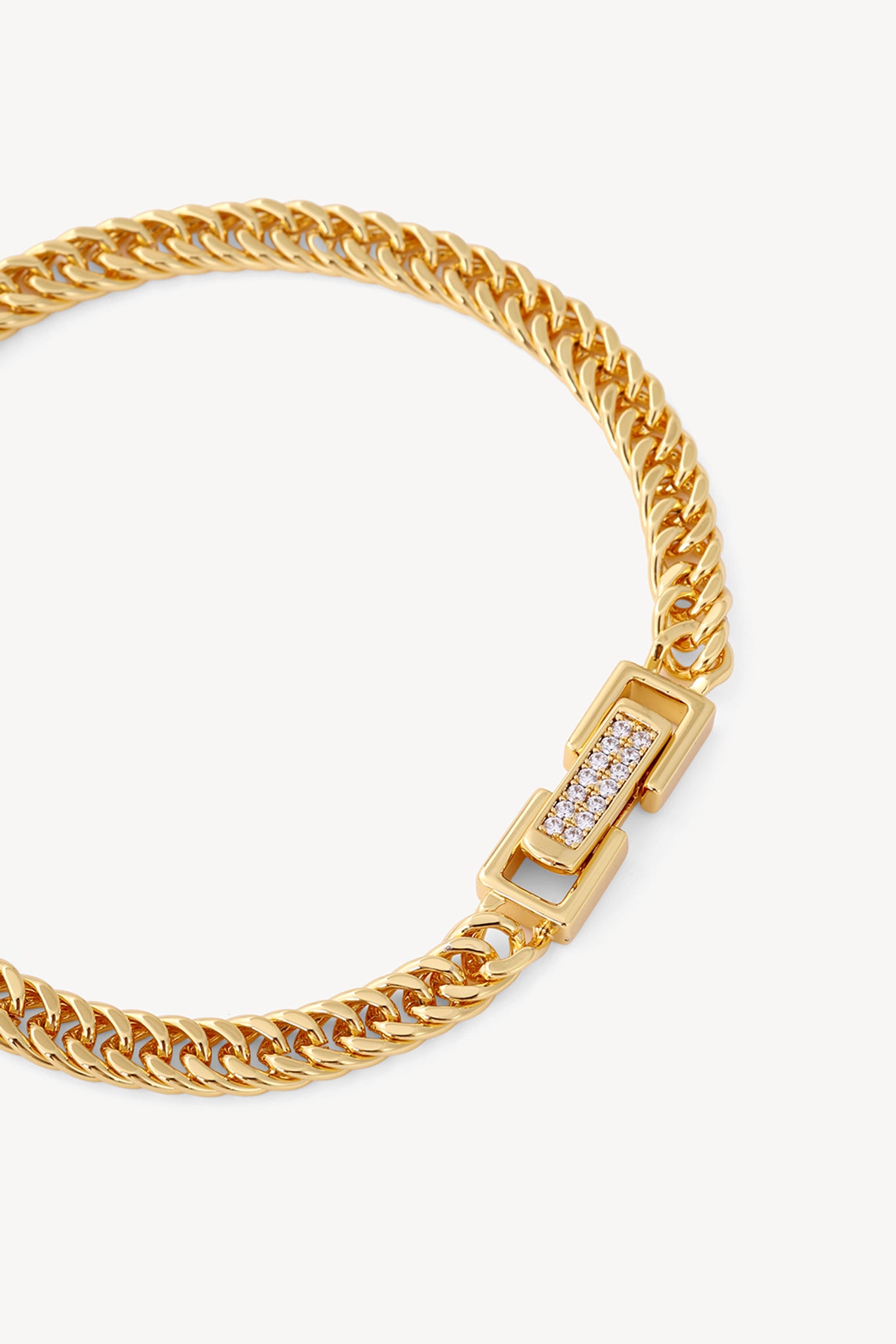 Curb Bracelet Gold