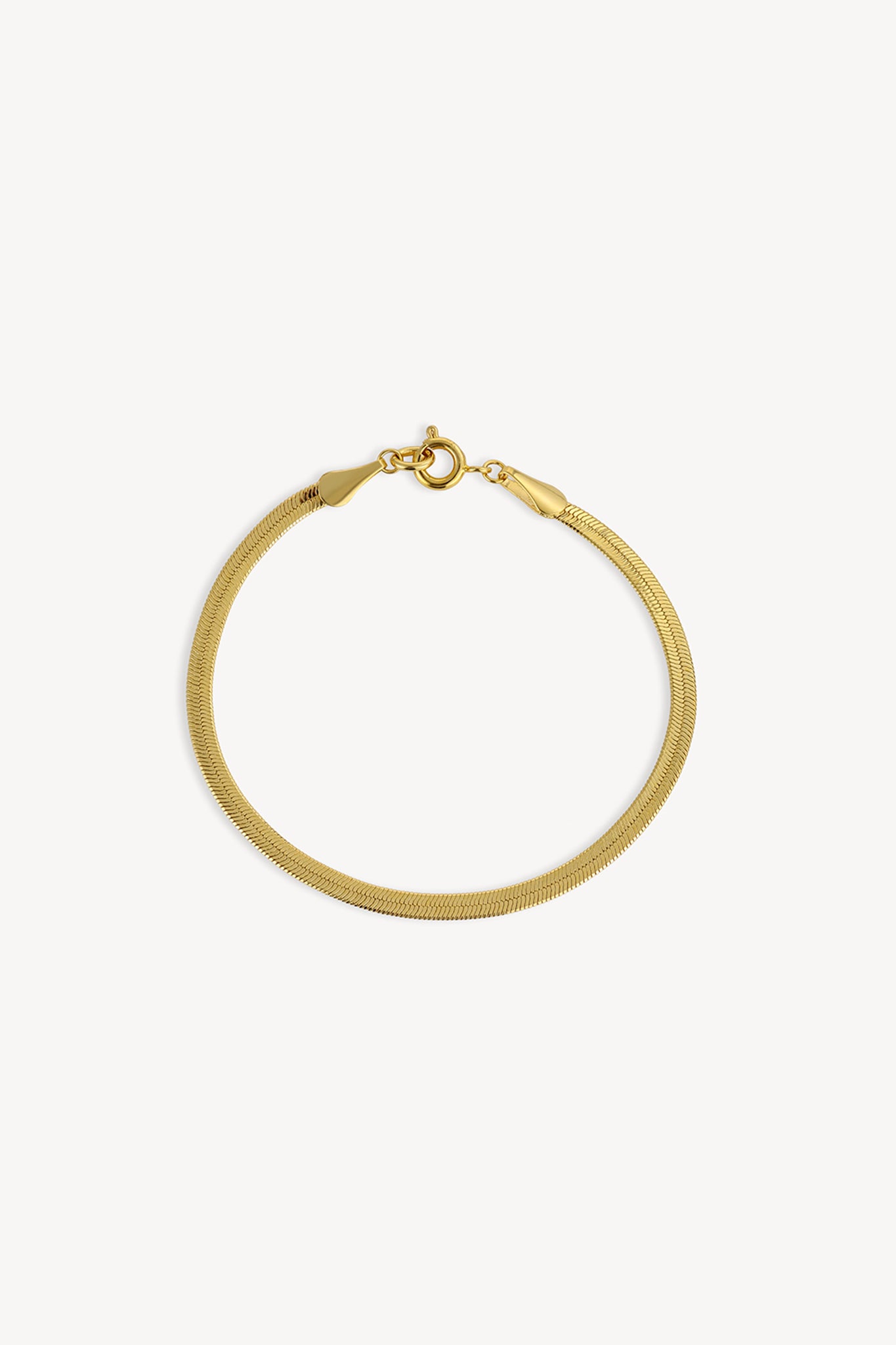 Herringbone Bracelet Gold
