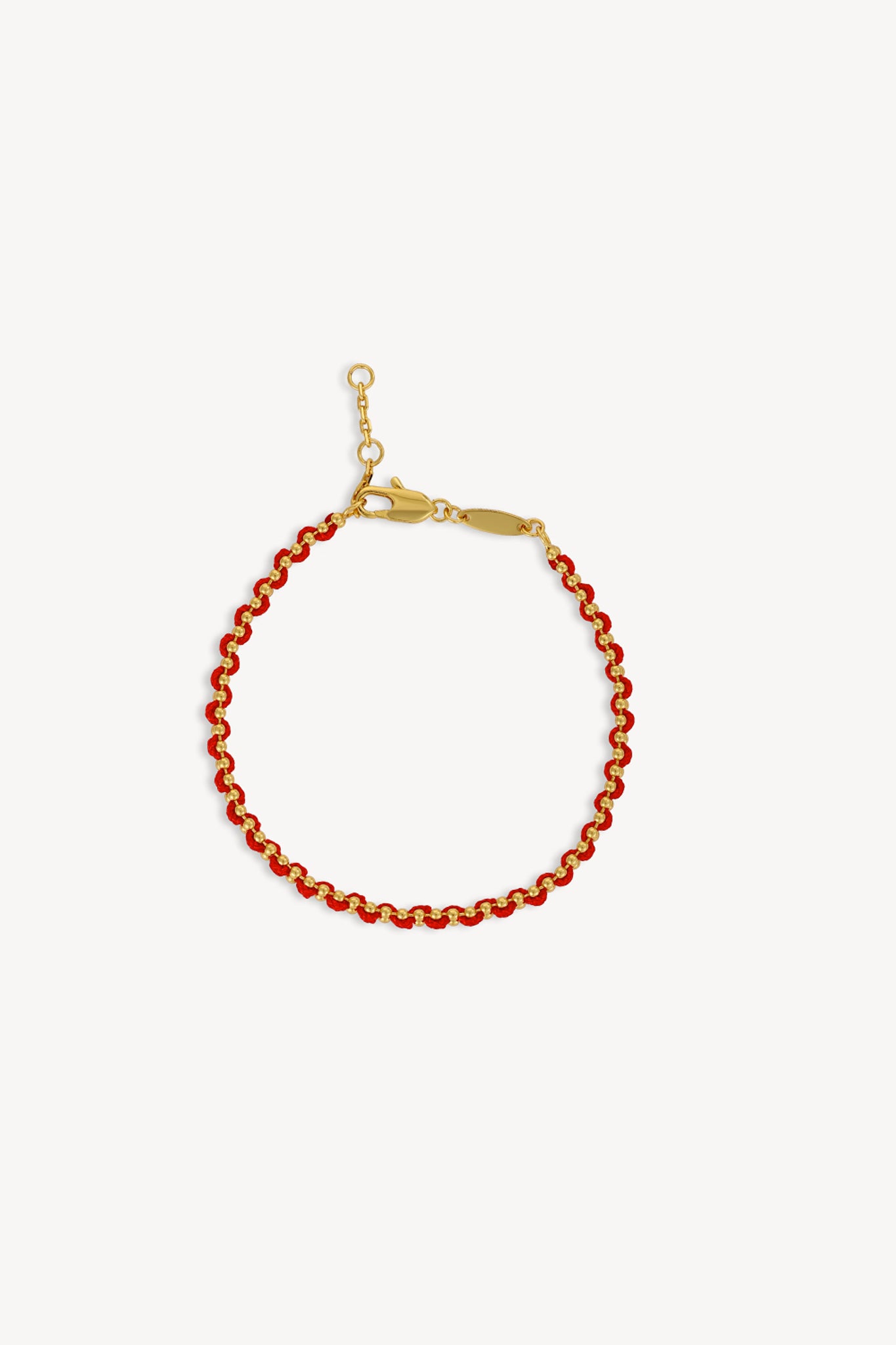 Thread Bracelet Gold