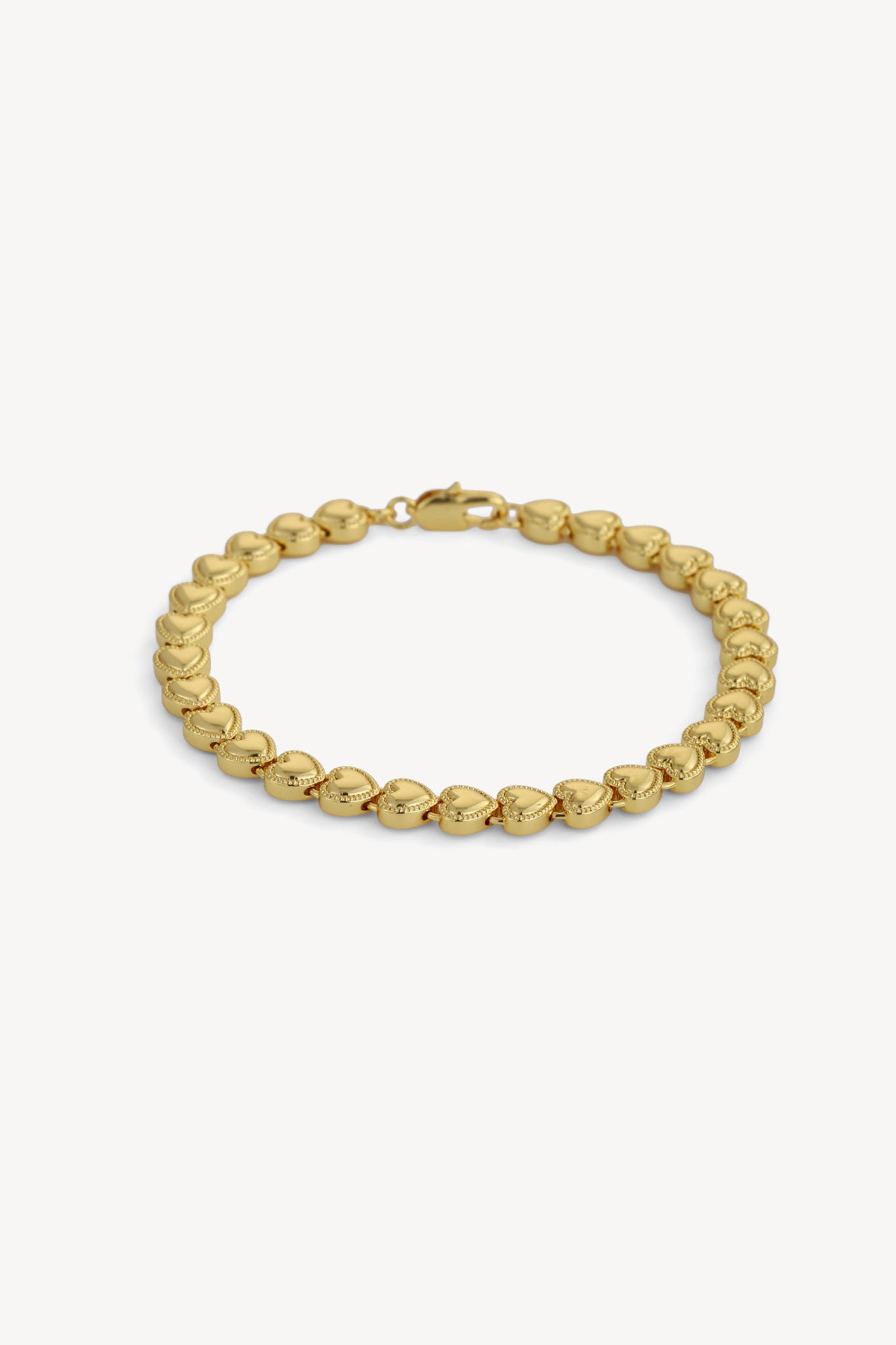 Heartbeat Bracelet Gold