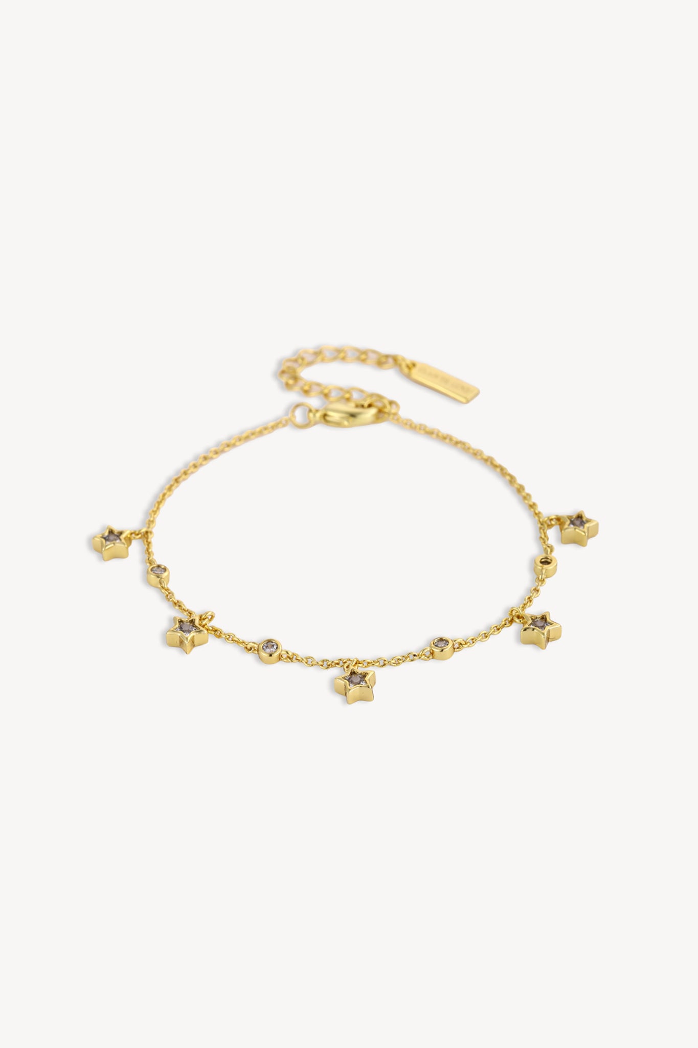 Star Charm Bracelet Gold