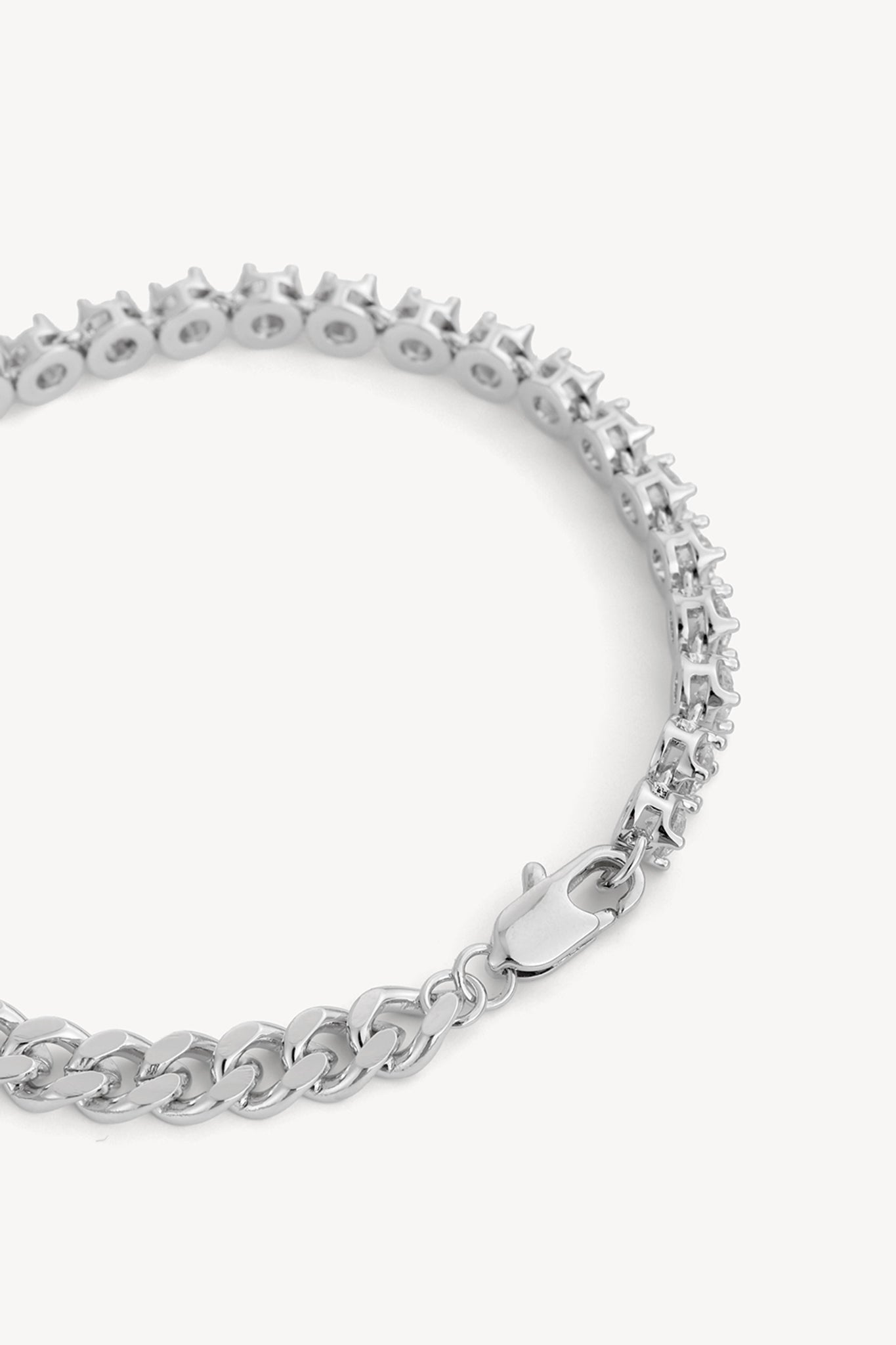Divide Bracelet Silver