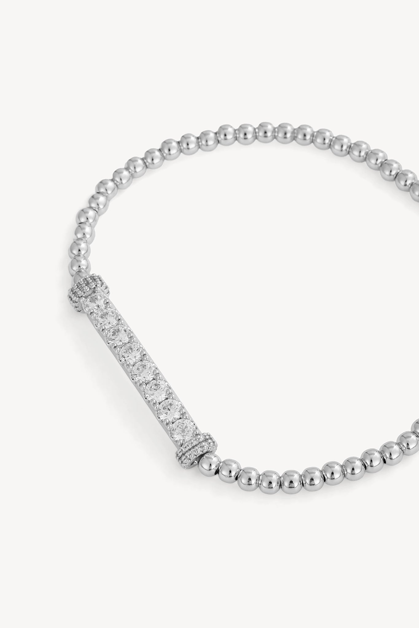 Linear Glow Bracelet Silver