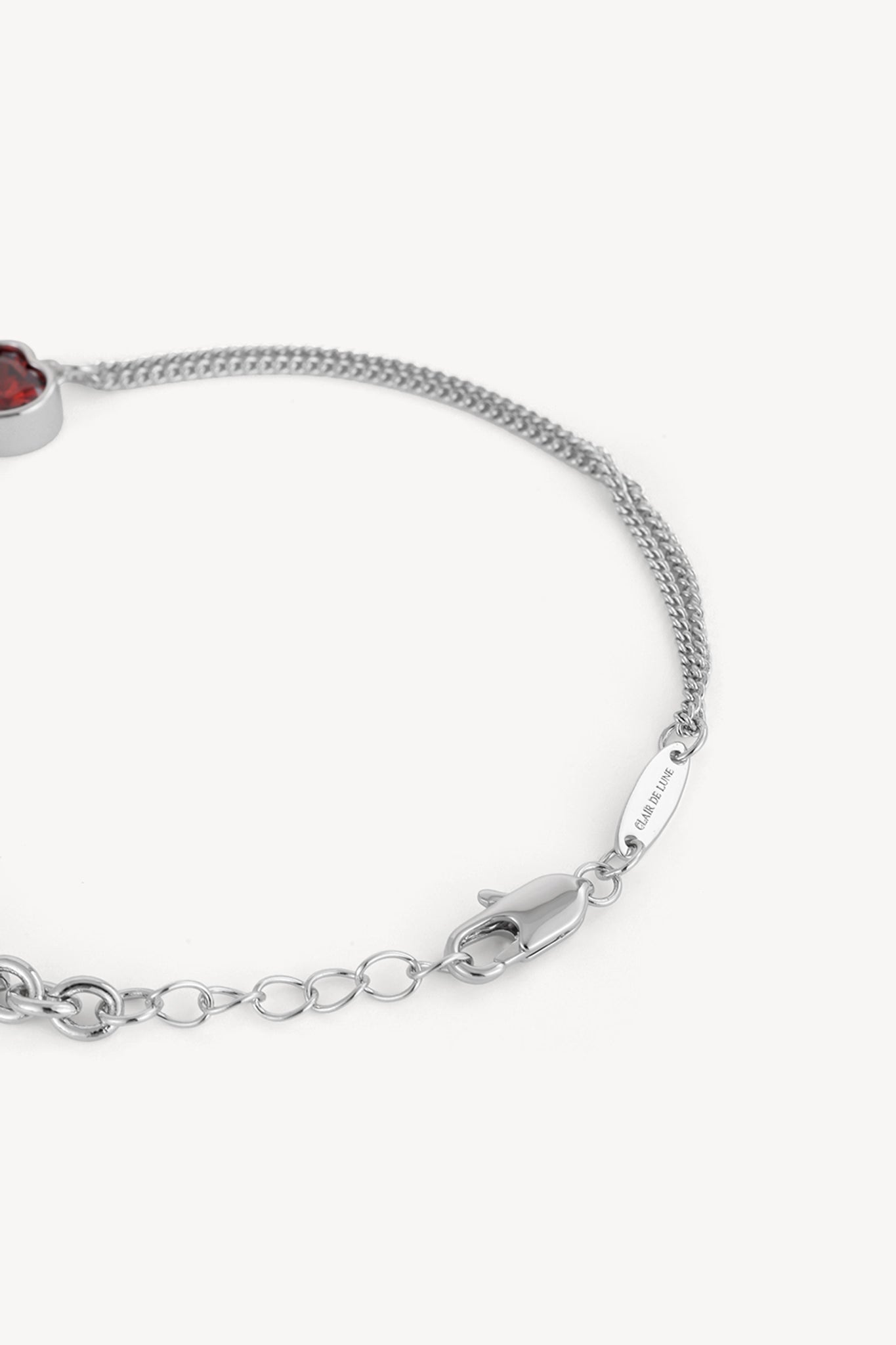 Heartline Bracelet Silver