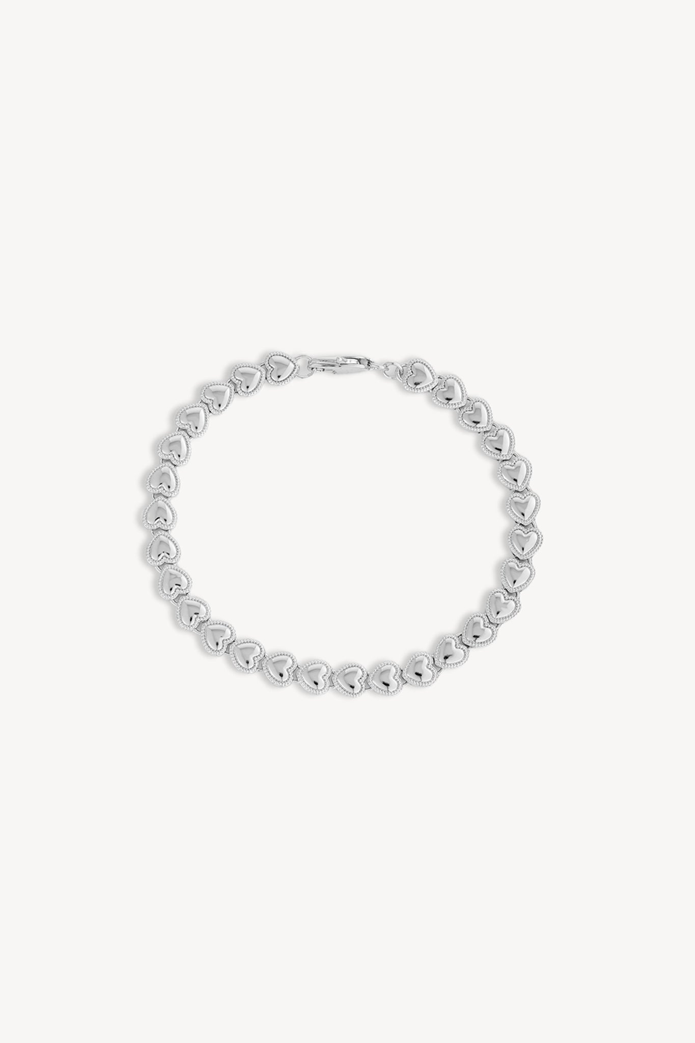 Heartbeat Bracelet Silver