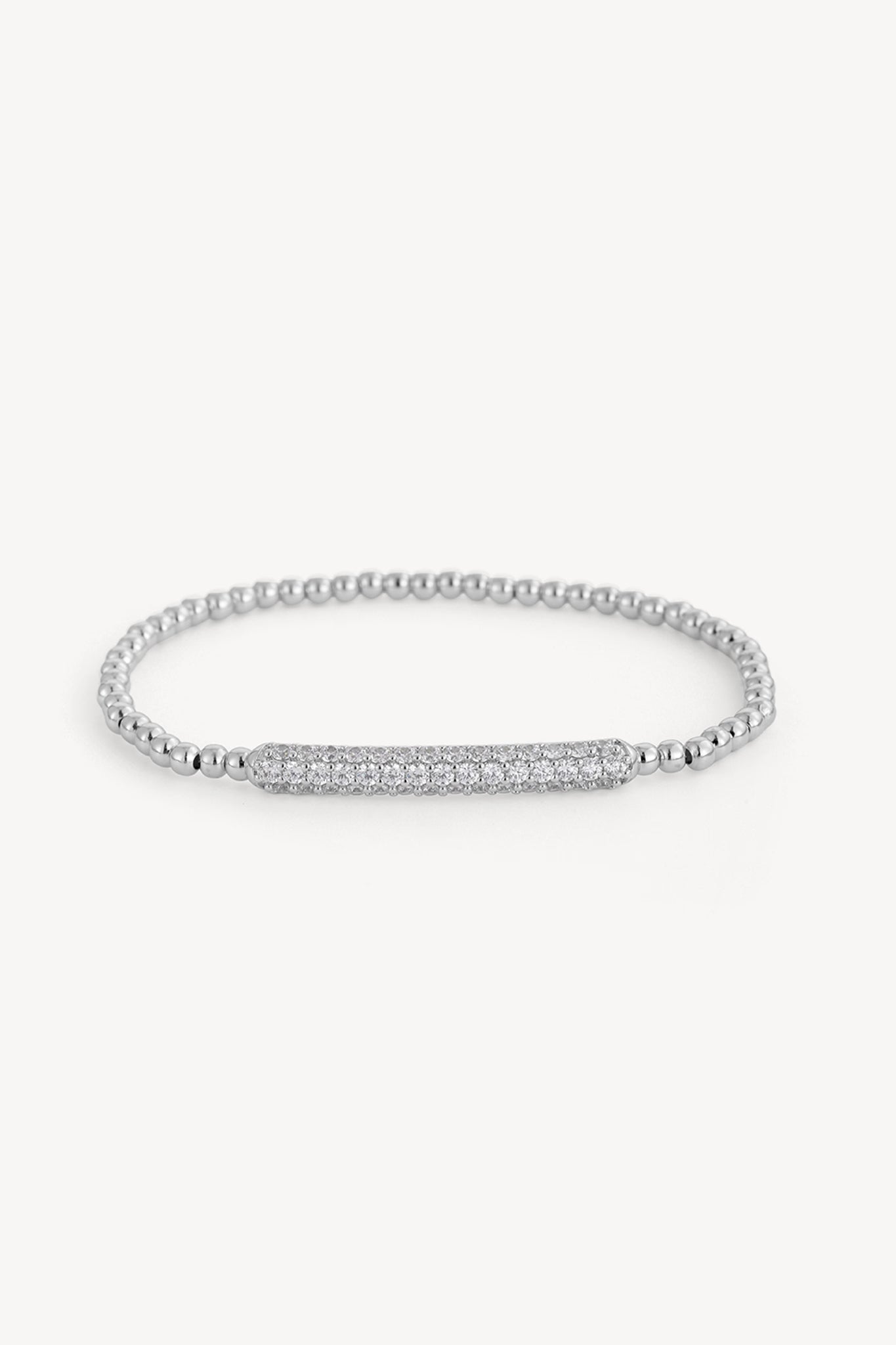 Lume Bar Bracelet Silver