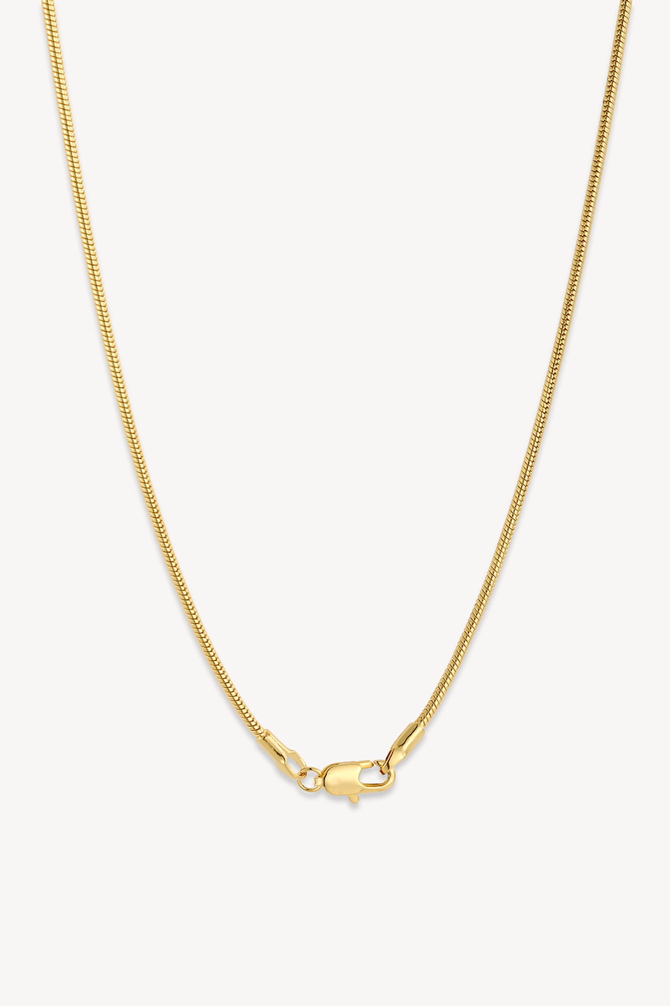 Round Snake Chain Gold