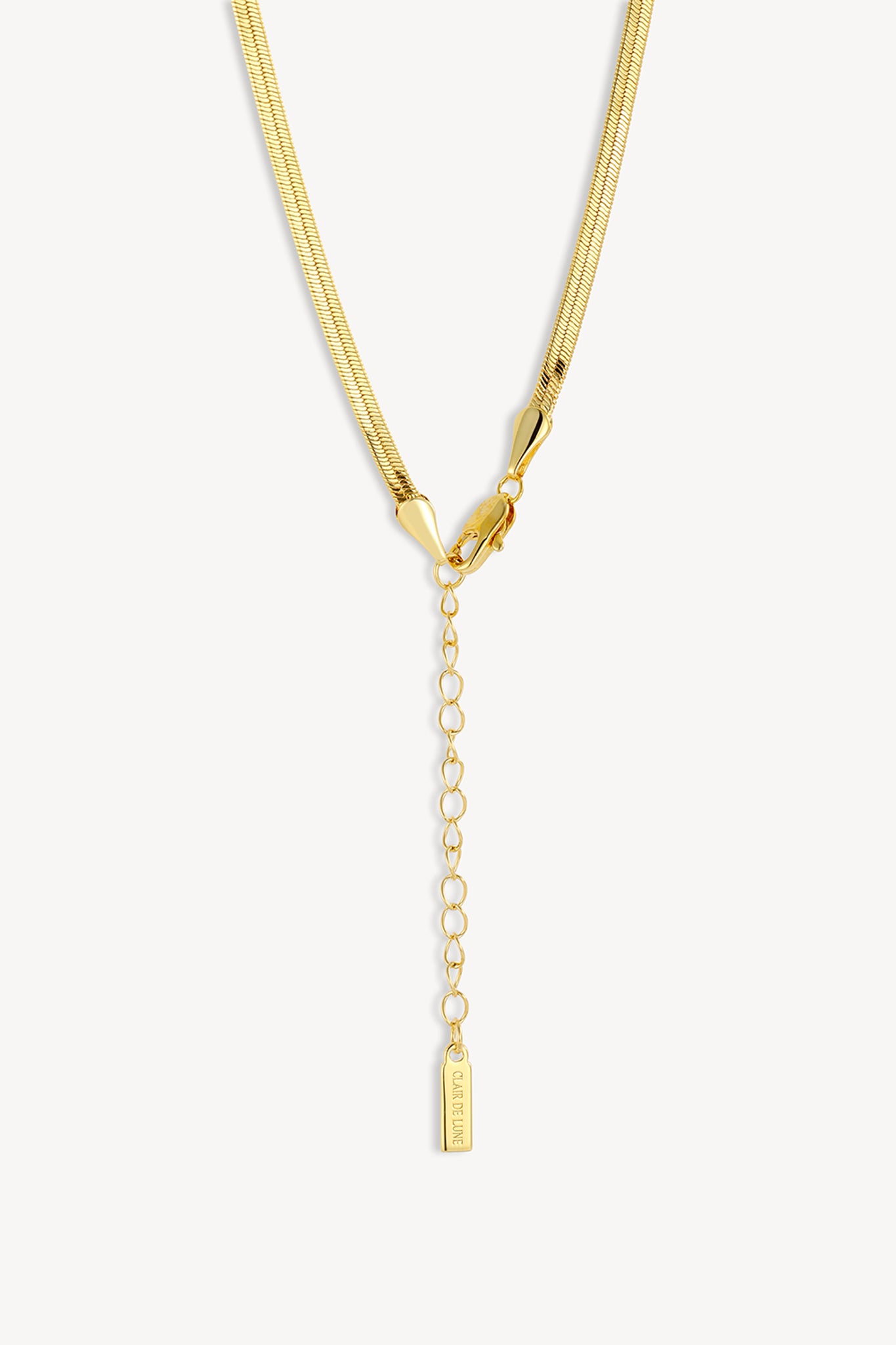 Bow Snake Chain Gold