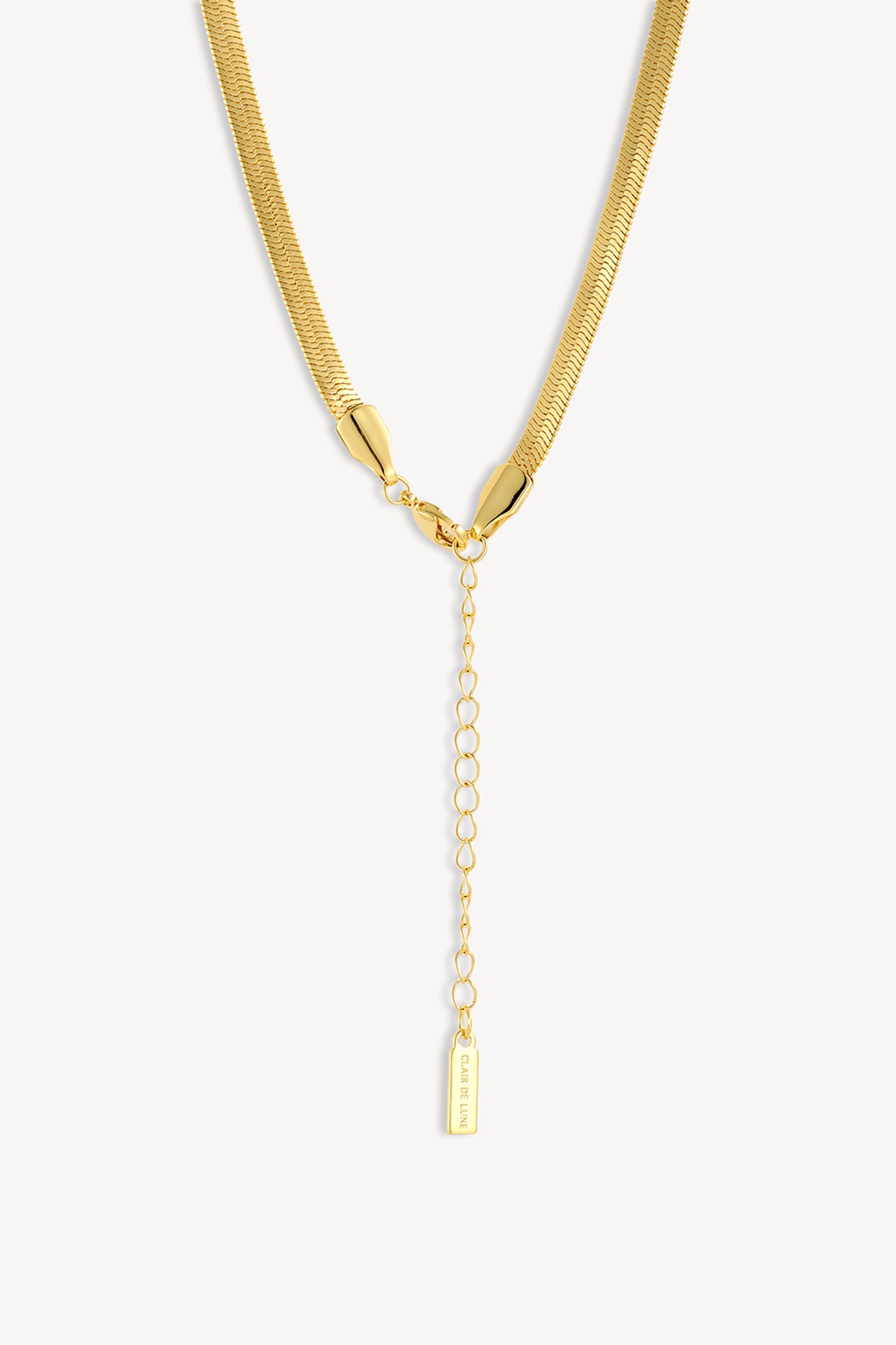 Baguette Snake Chain Gold