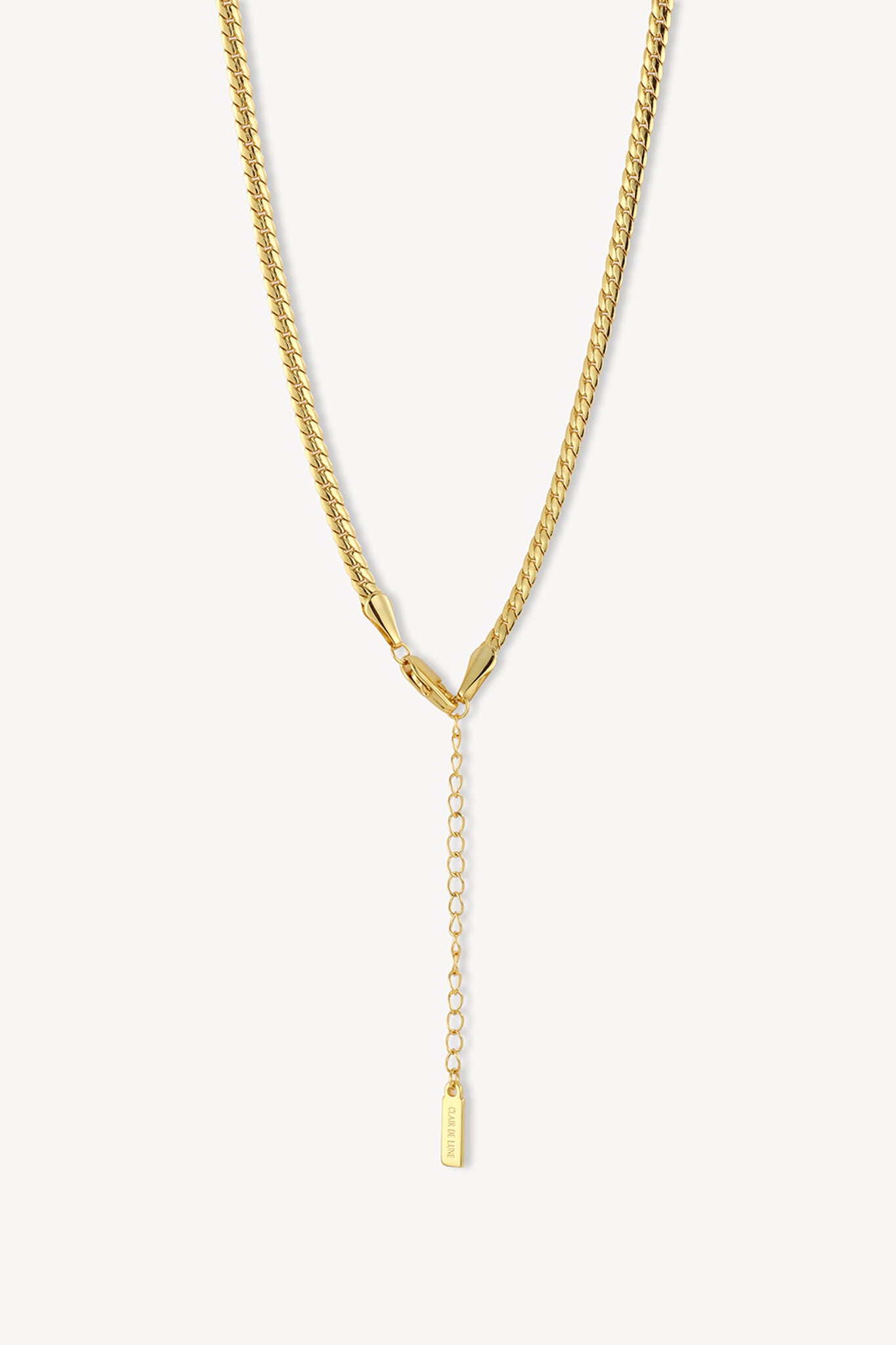 Braided Flat Chain Gold