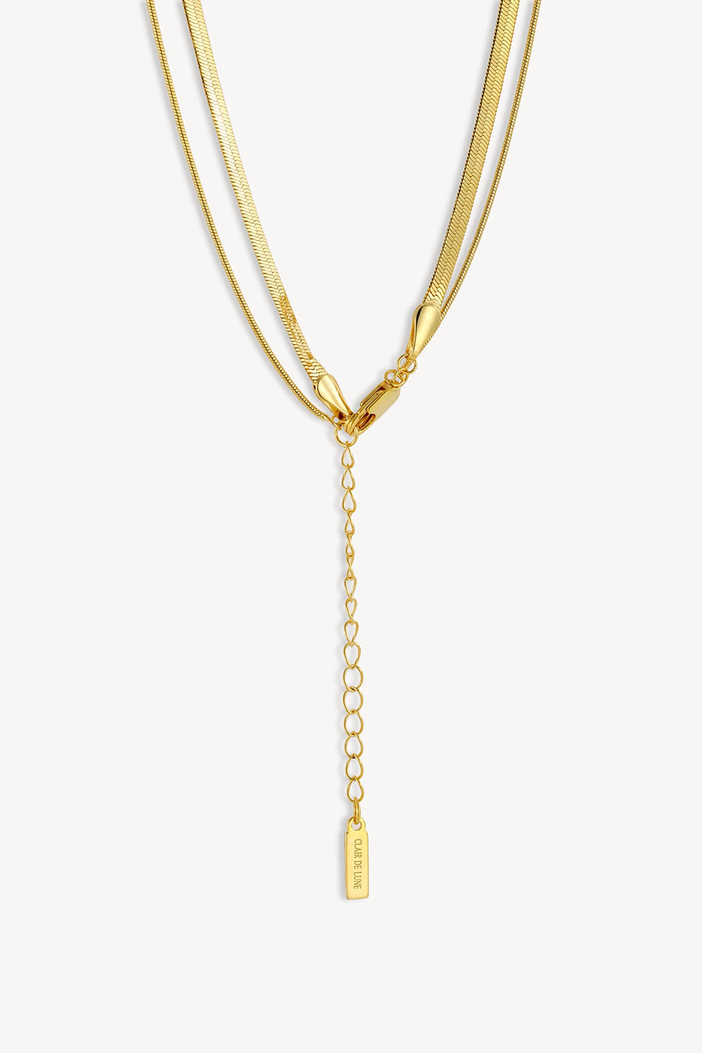 Dual Snake Chain Gold