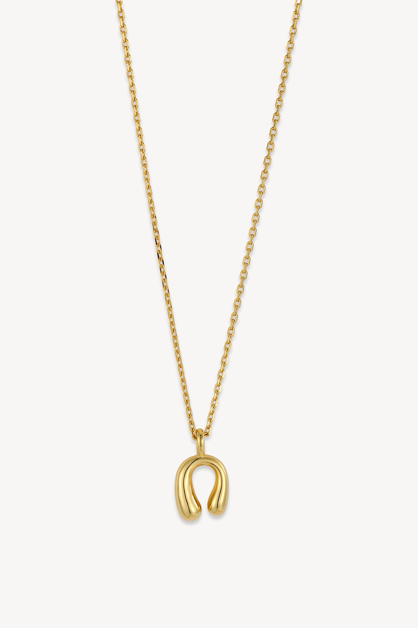 U-Shape Necklace Gold