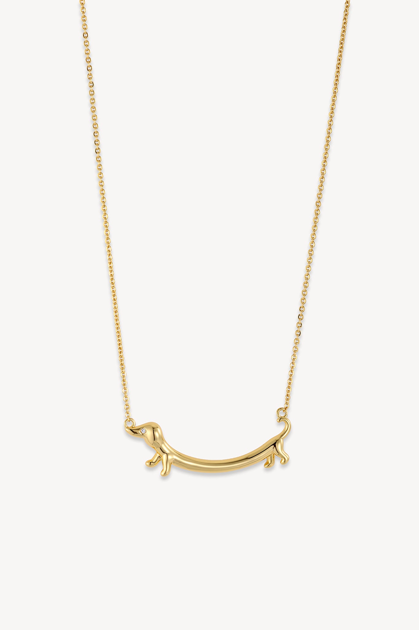 Companion Bar Necklace Gold