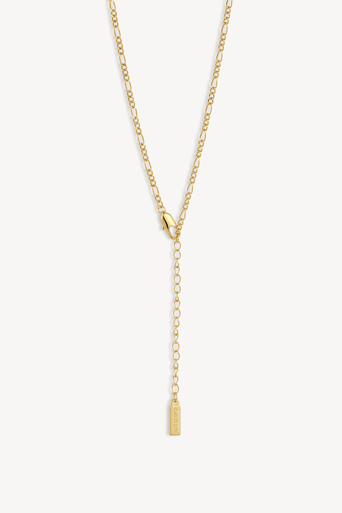 Aura CZ Necklace Gold
