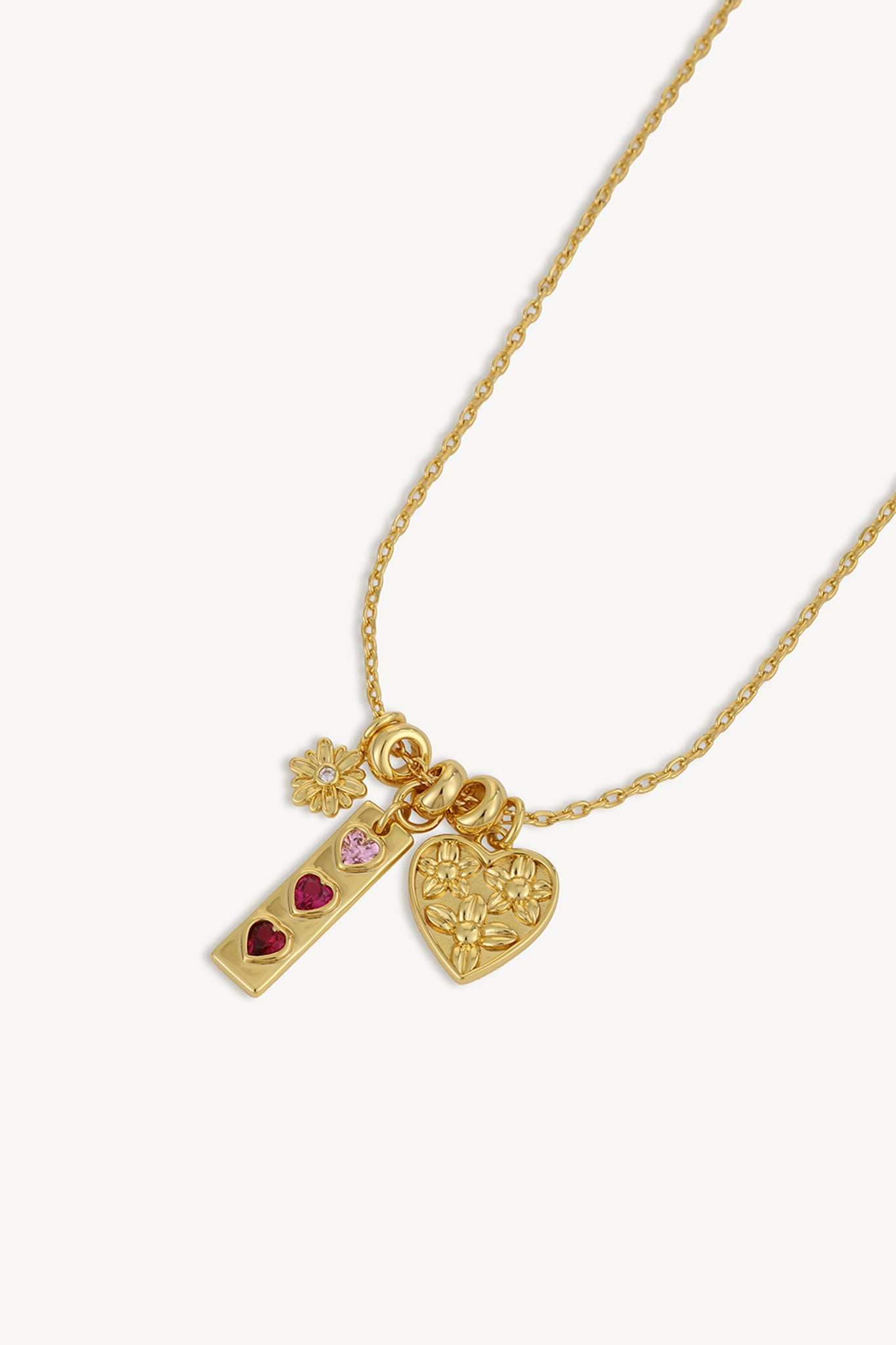 Bloom & Beat Necklace Gold