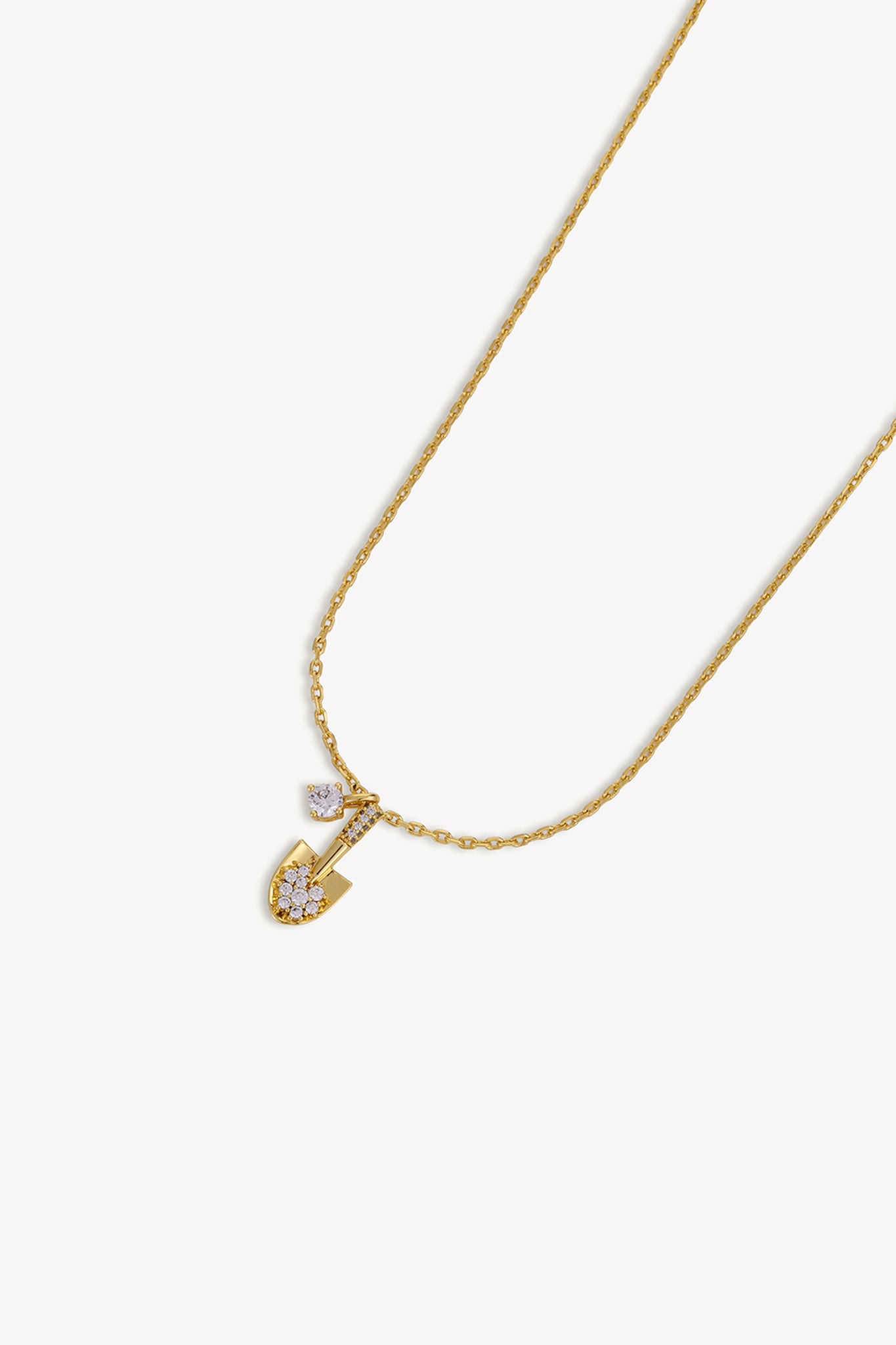 Treasure Dig Necklace Gold