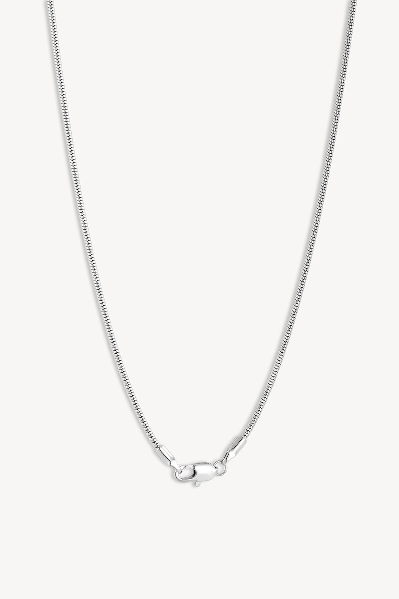 Round Snake Chain Silver
