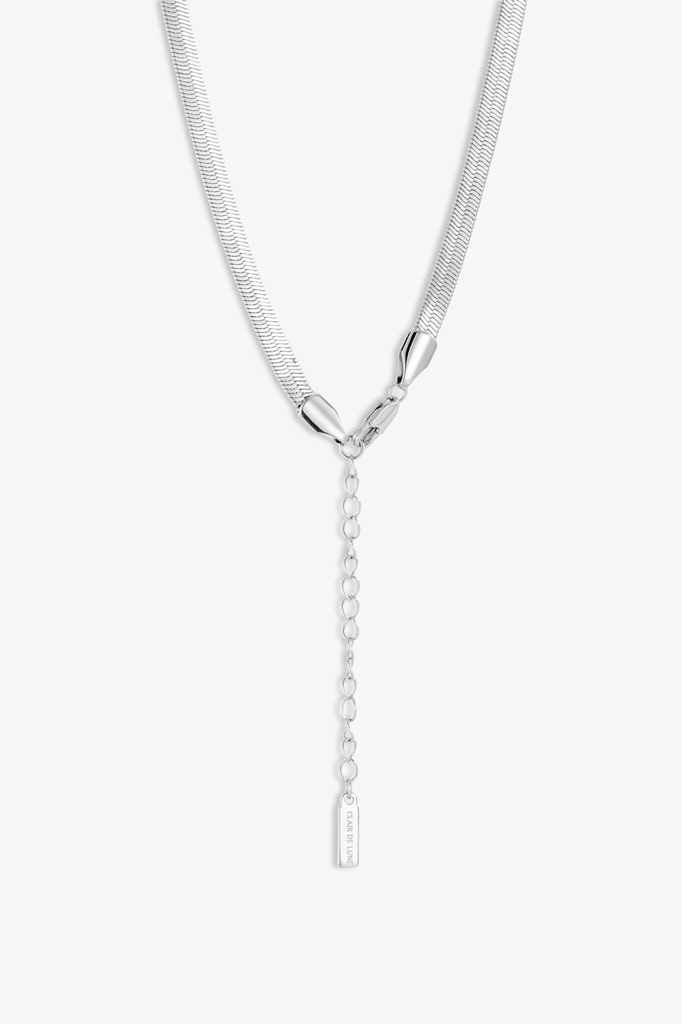 Diamond Snake Chain Silver