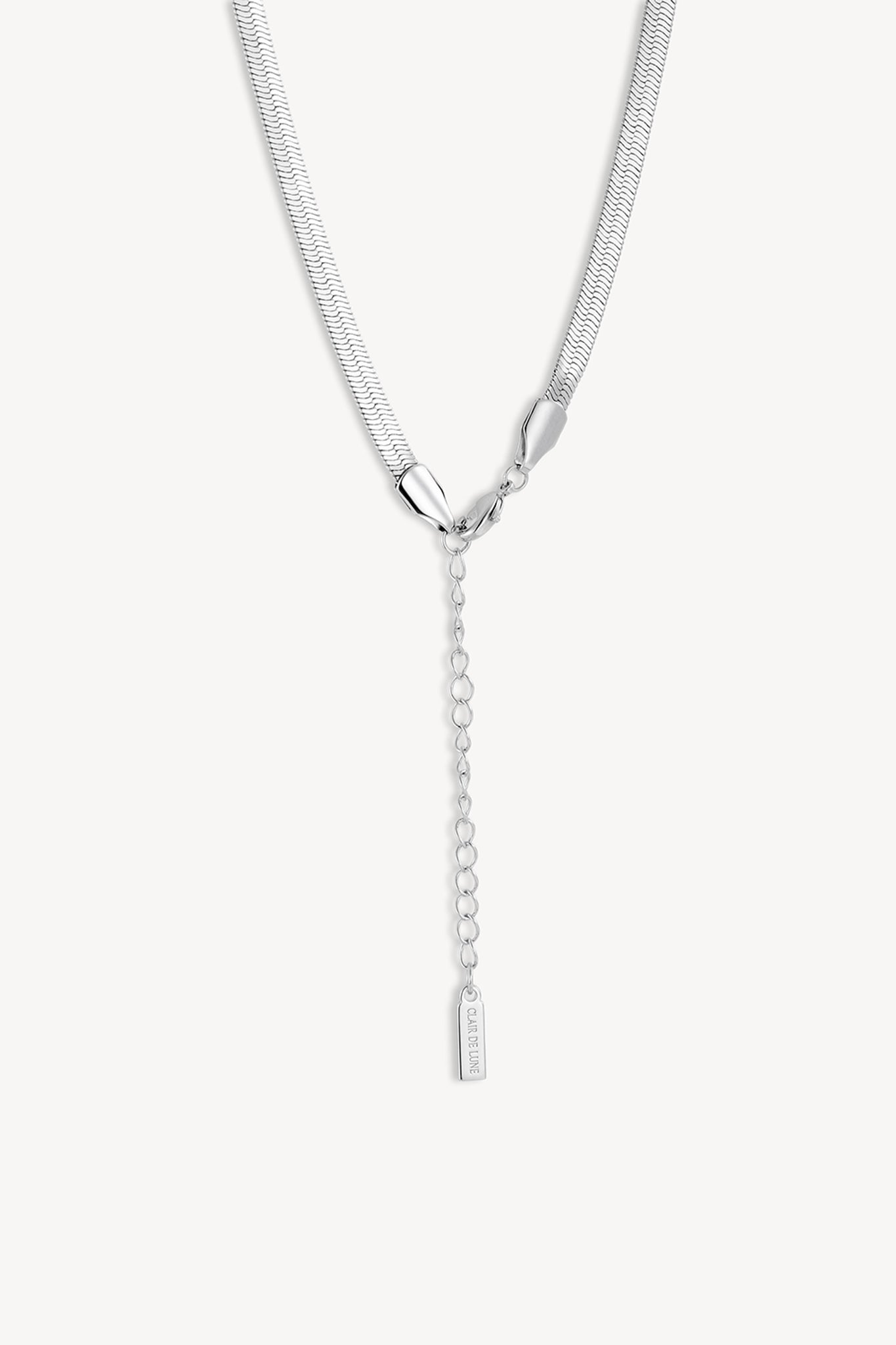 Baguette Snake Chain Silver