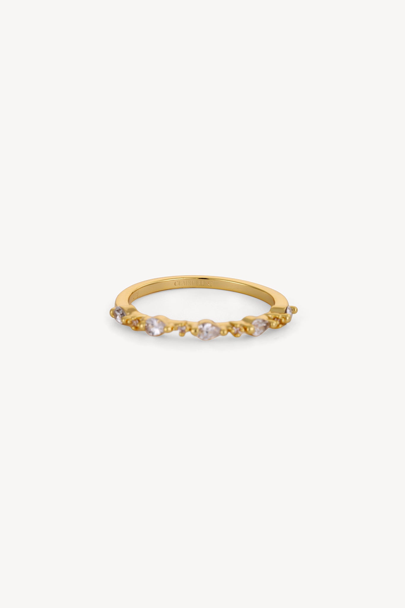 Pear Cut Ring Gold