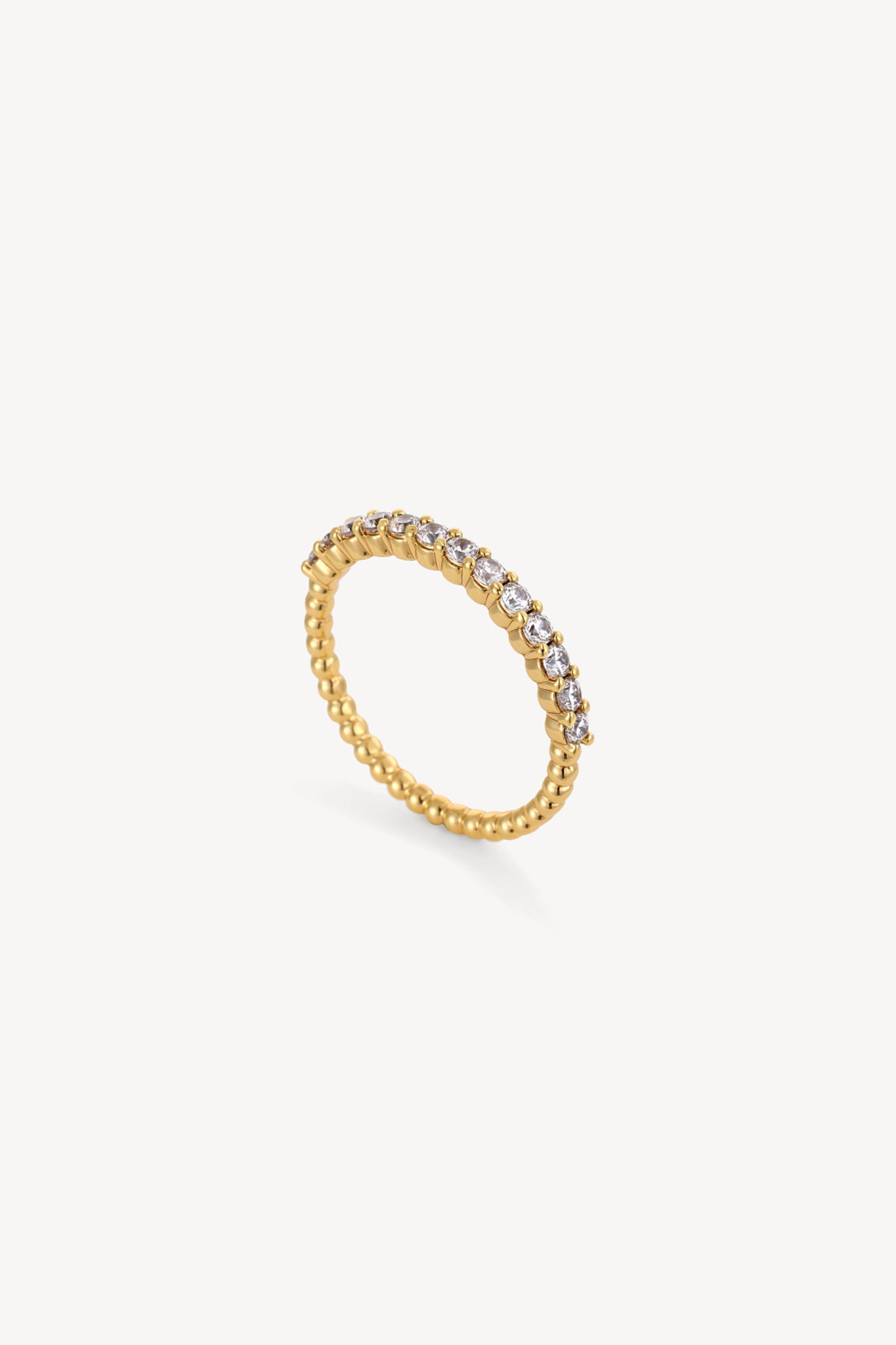 Sparkle Stacker Ring Gold