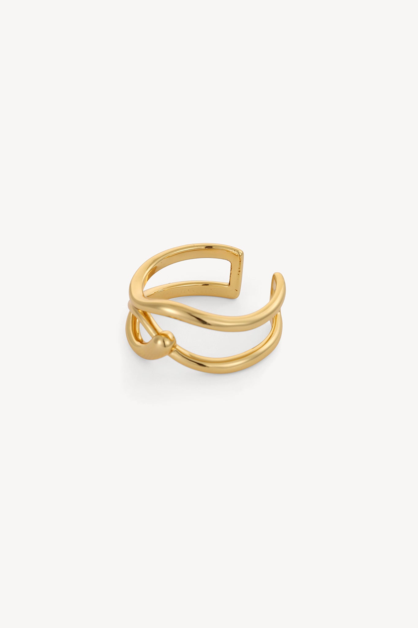 Echo Ring Gold