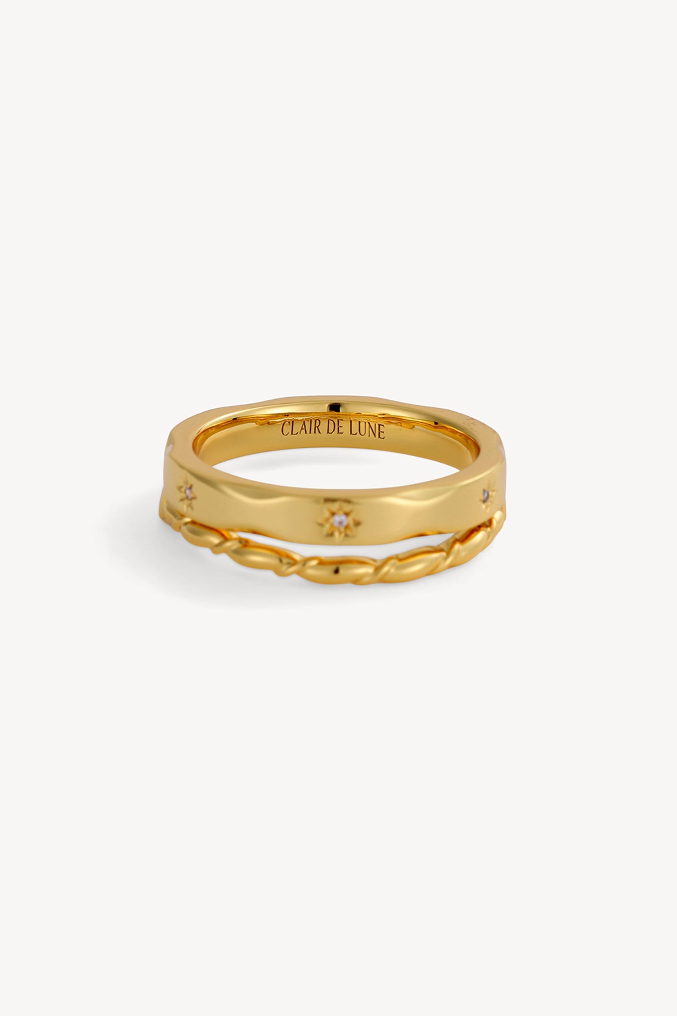 Mark Band Ring Gold