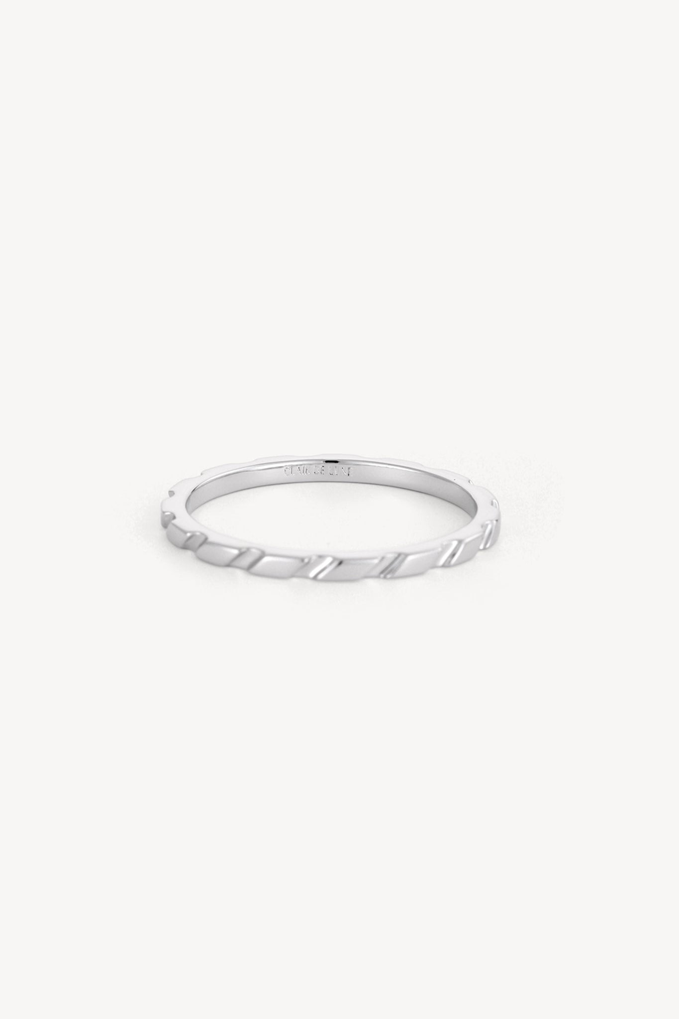 Slant Band Silver