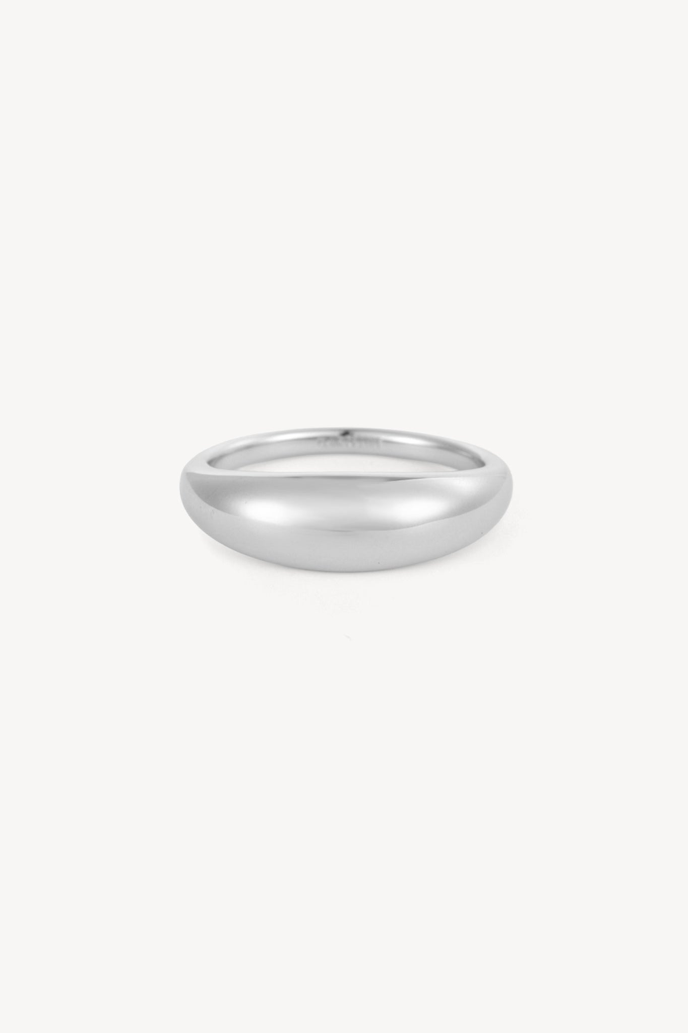 Cove Band Ring Silver