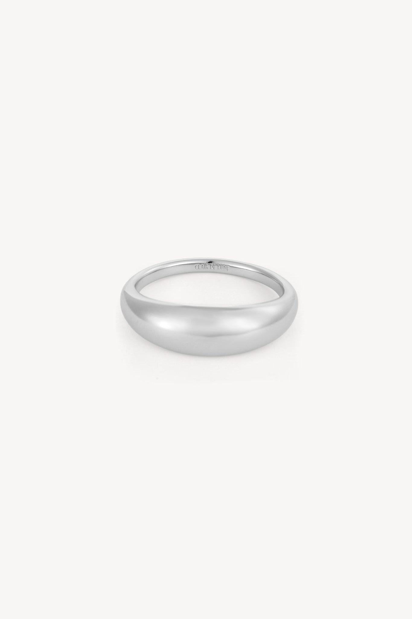 Cove Band Ring Silver