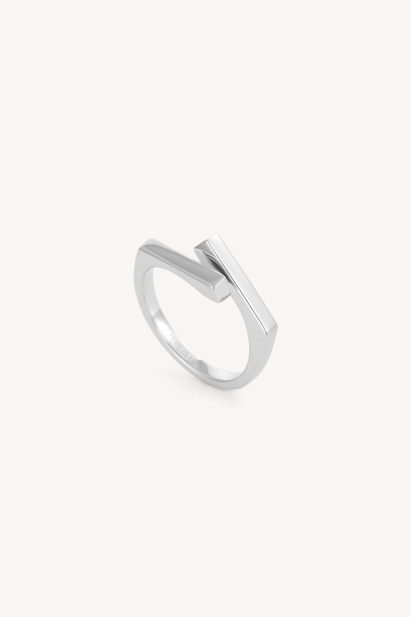 Interlock Ring Silver