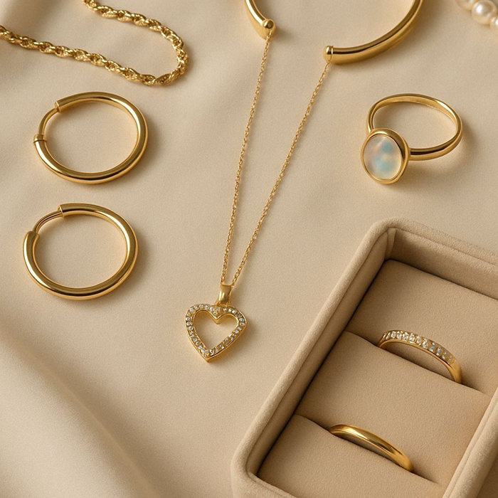 Gold Jewelry Trends 2026: Minimal & Layered