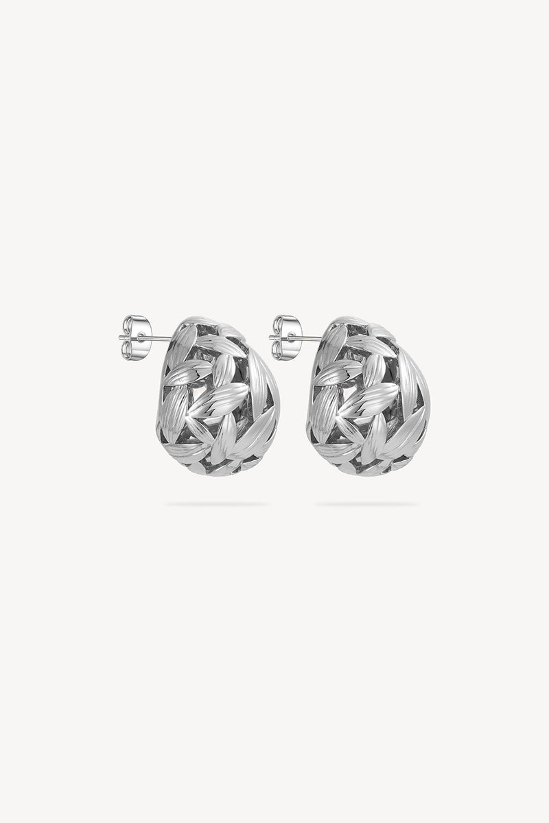 Silver earrings for a gold or silver jewellery finish guide