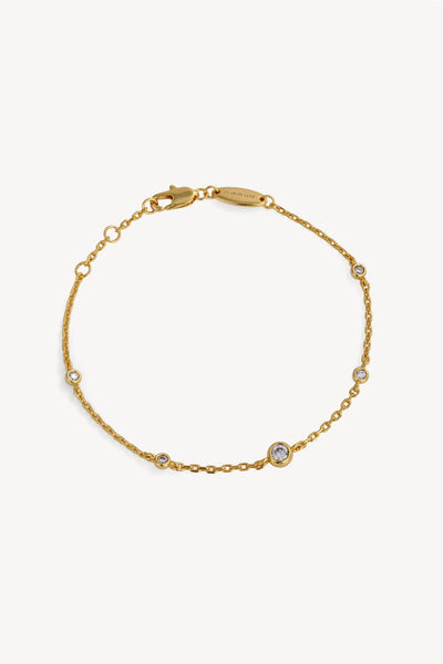 Station Bracelet Gold – Gold Bracelets at Clair de Lune