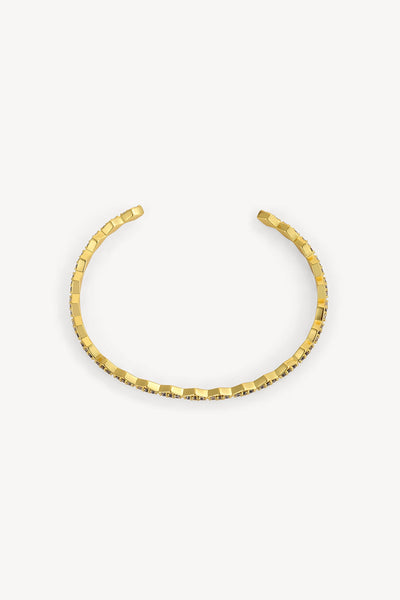 Wave Cuff Bracelet Gold – Cuff Bracelets at Clair de Lune