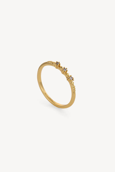 Nova Ring Gold – Stacking Rings at Clair de Lune