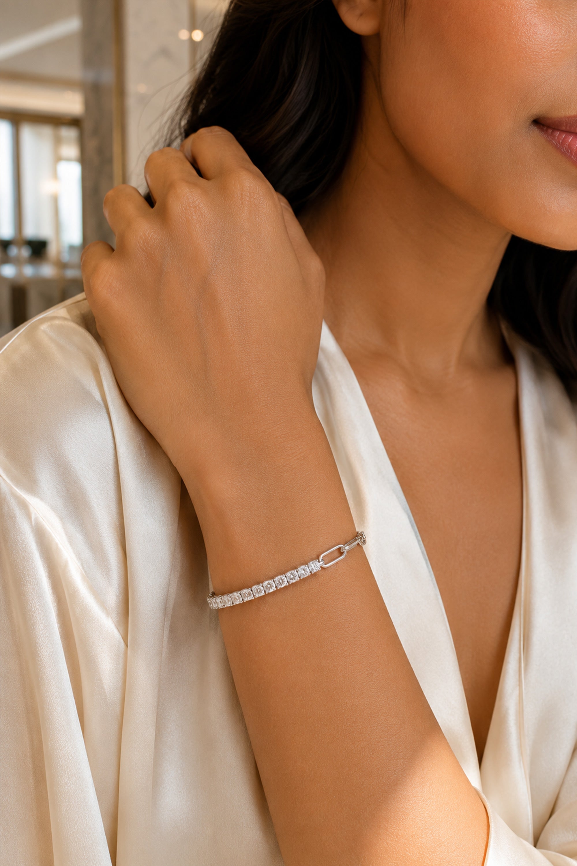 Dual Form Bracelet Silver